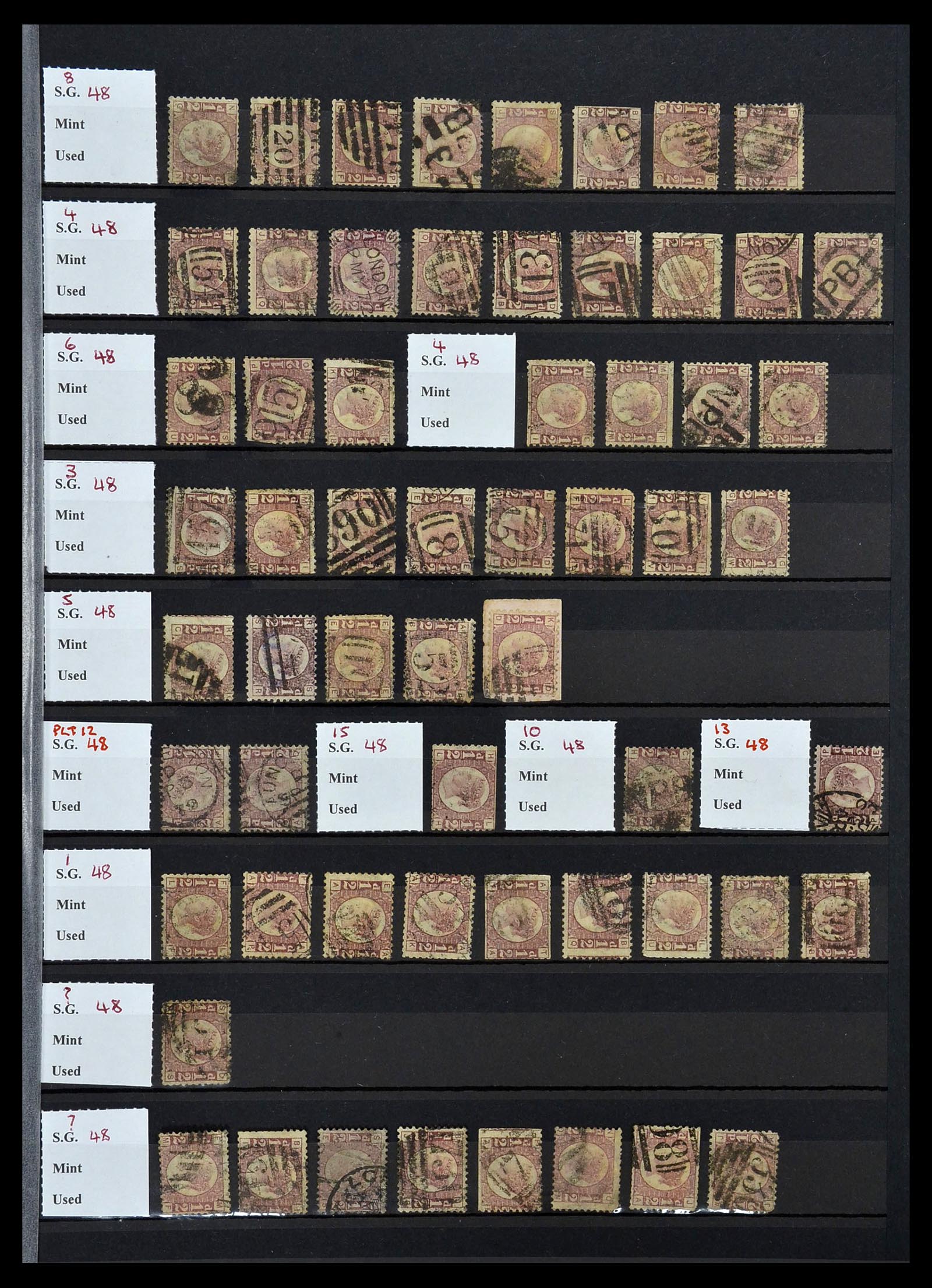 34336 013 - Postzegelverzameling 34336 Engeland 1870-1970.