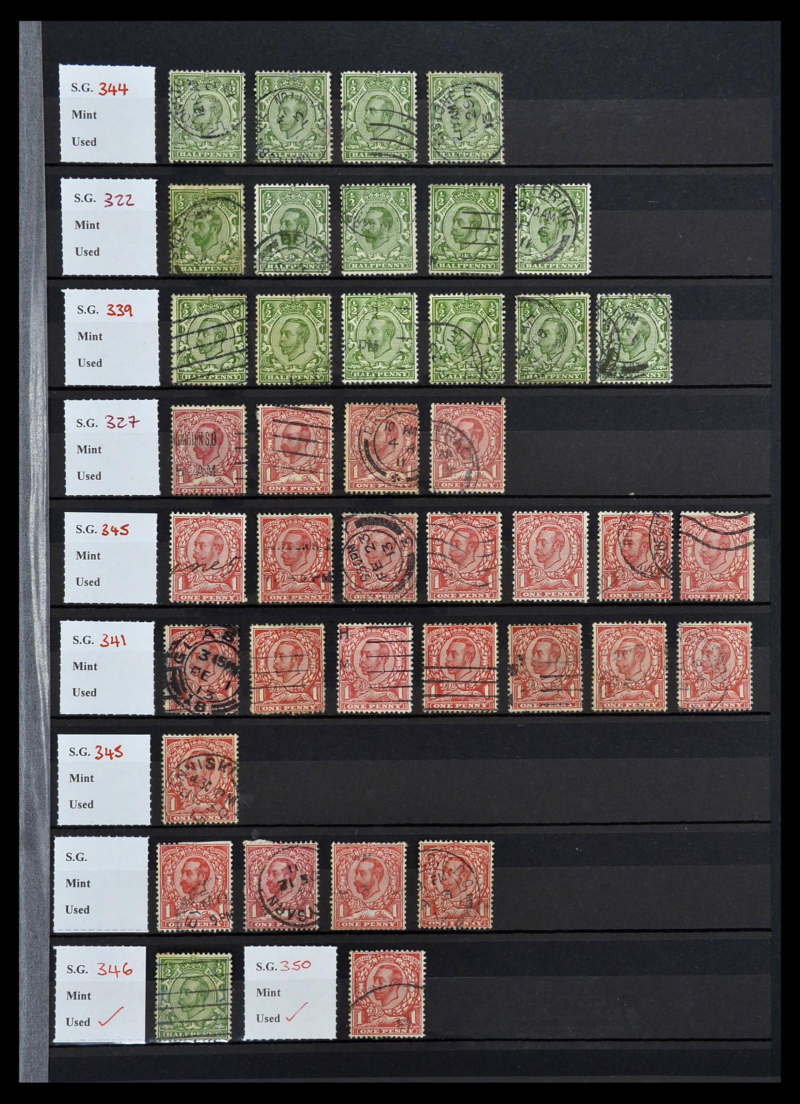 34336 019 - Stamp collection 34336 Great Britain 1870-1970.