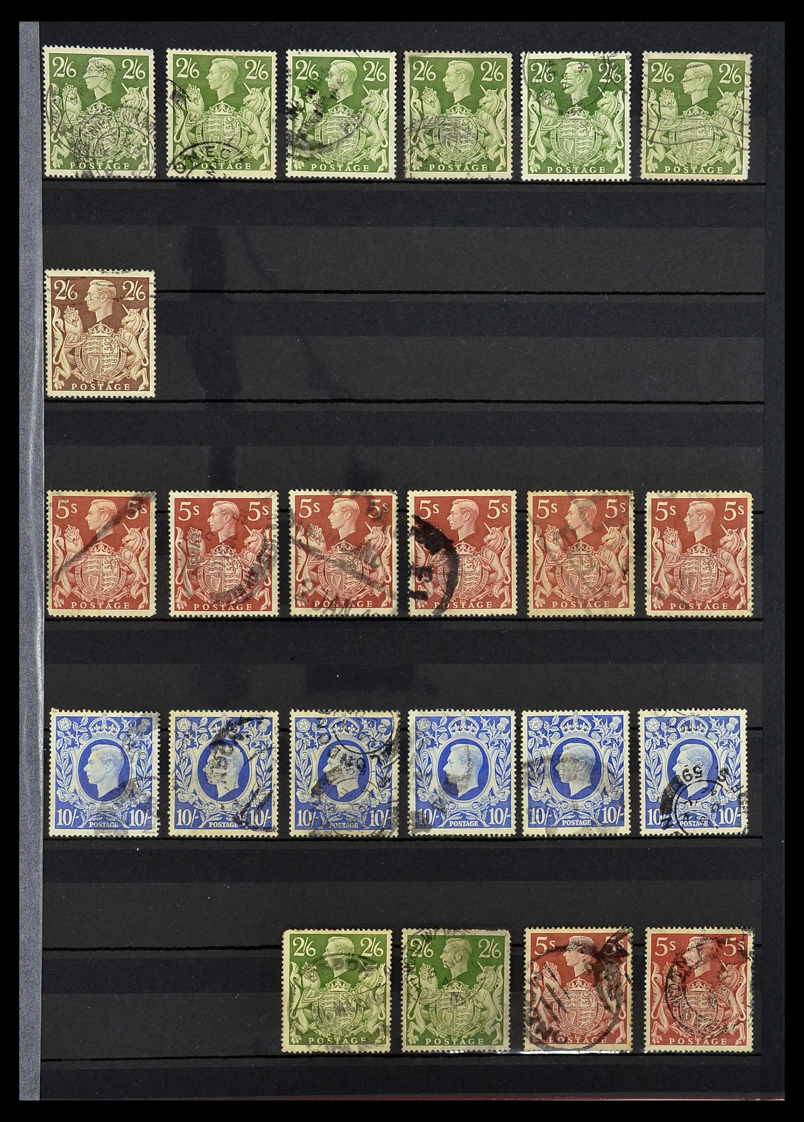 34336 027 - Postzegelverzameling 34336 Engeland 1870-1970.