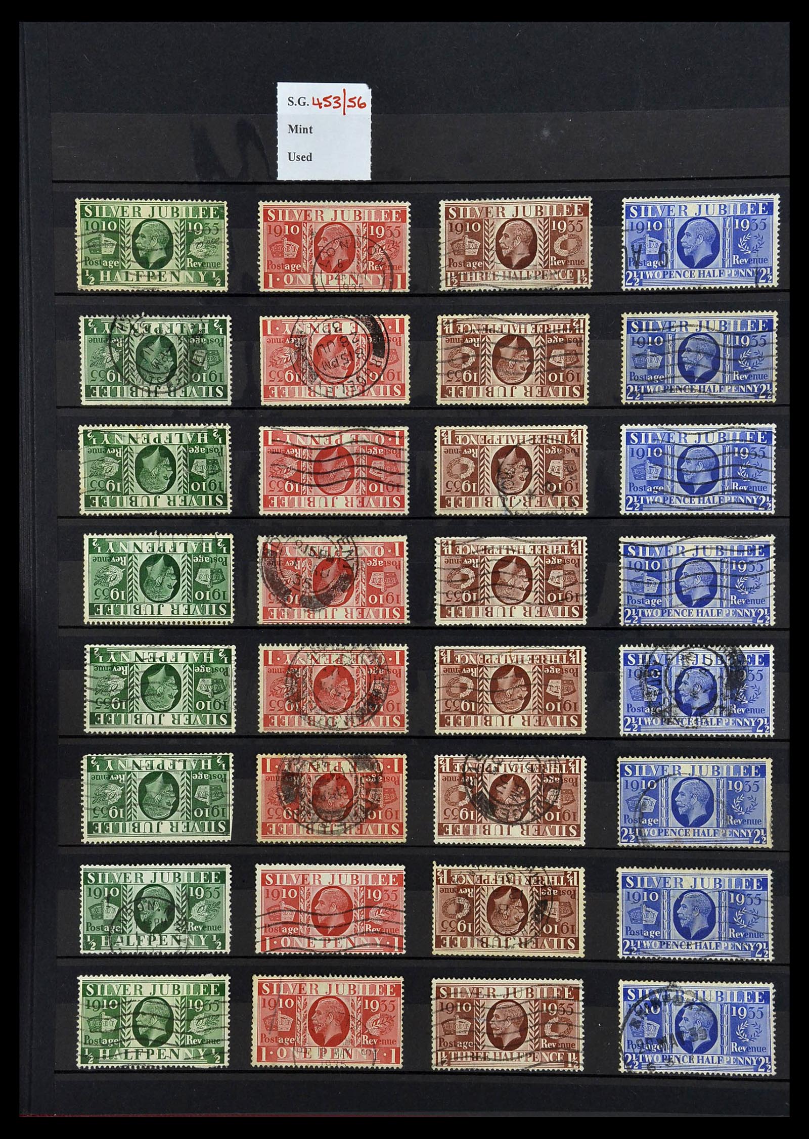 34336 028 - Postzegelverzameling 34336 Engeland 1870-1970.