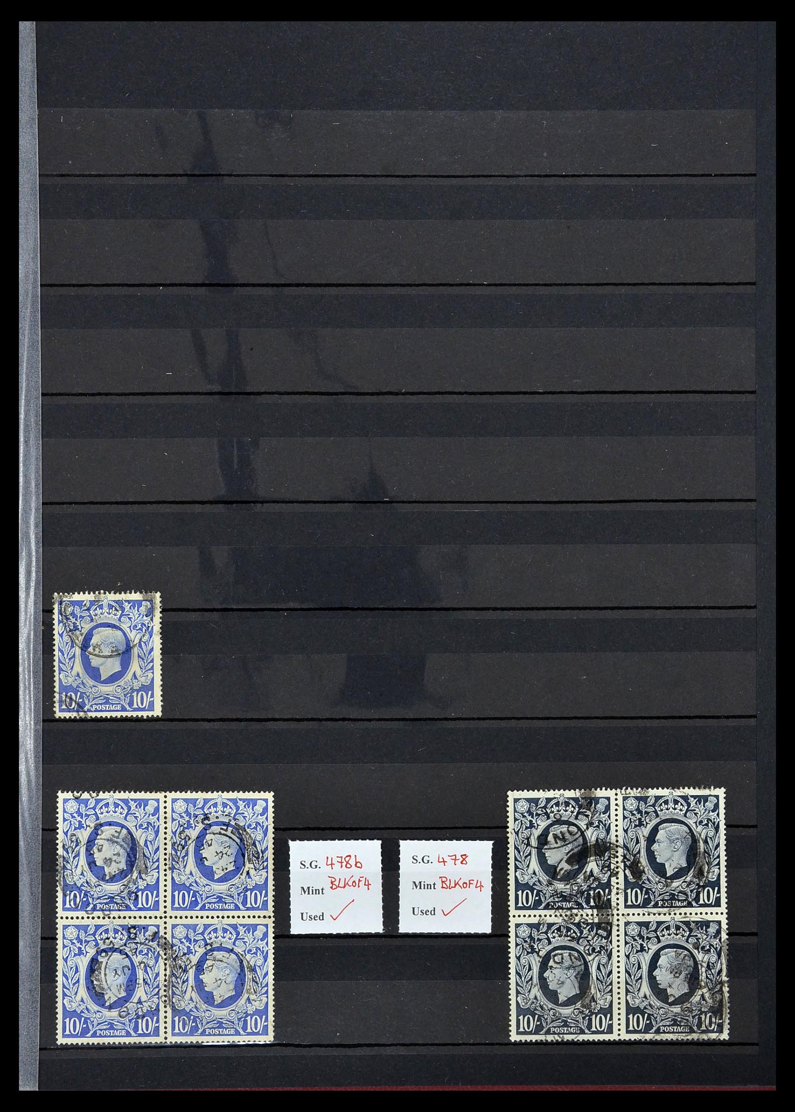 34336 030 - Postzegelverzameling 34336 Engeland 1870-1970.