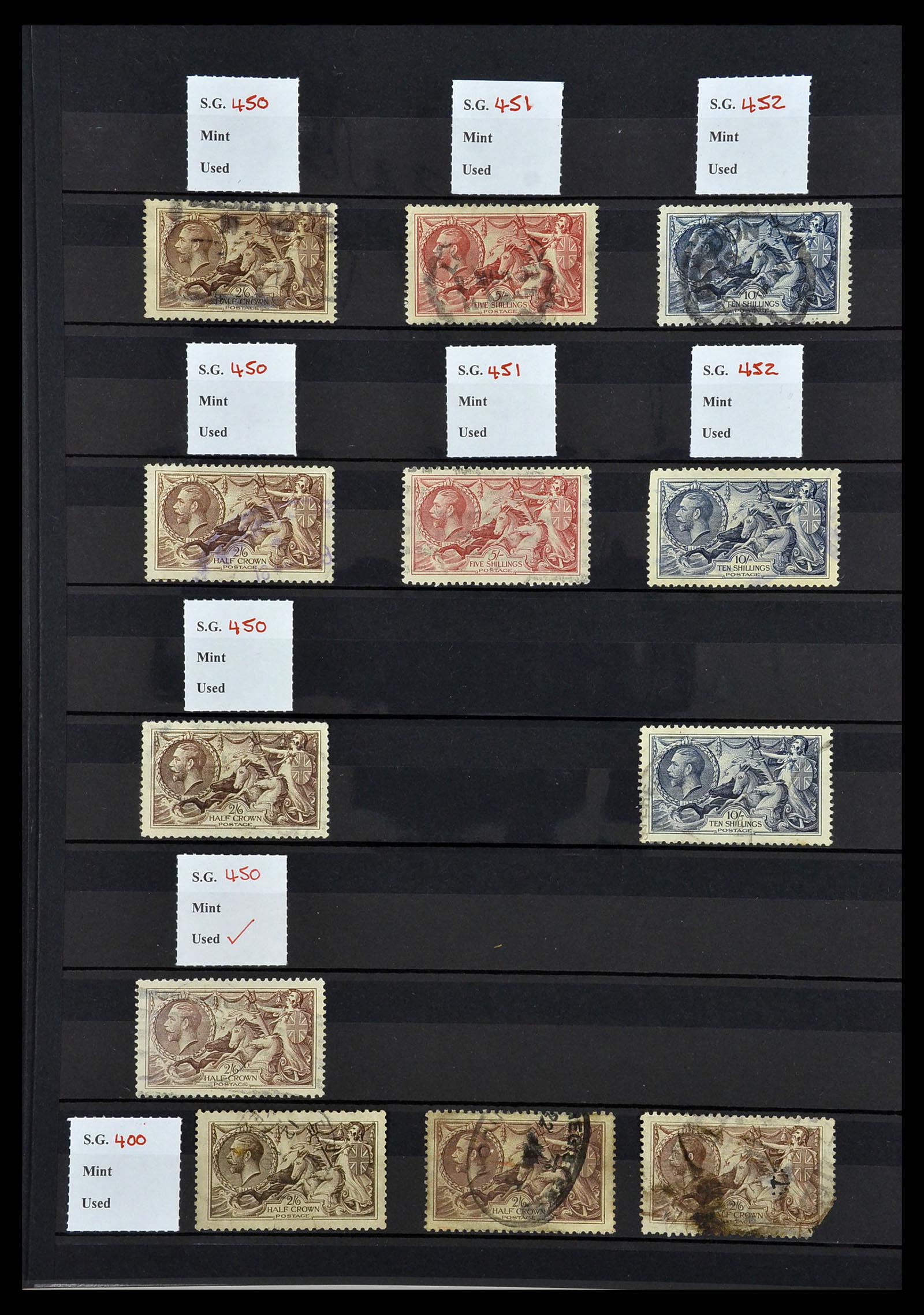 34336 038 - Postzegelverzameling 34336 Engeland 1870-1970.