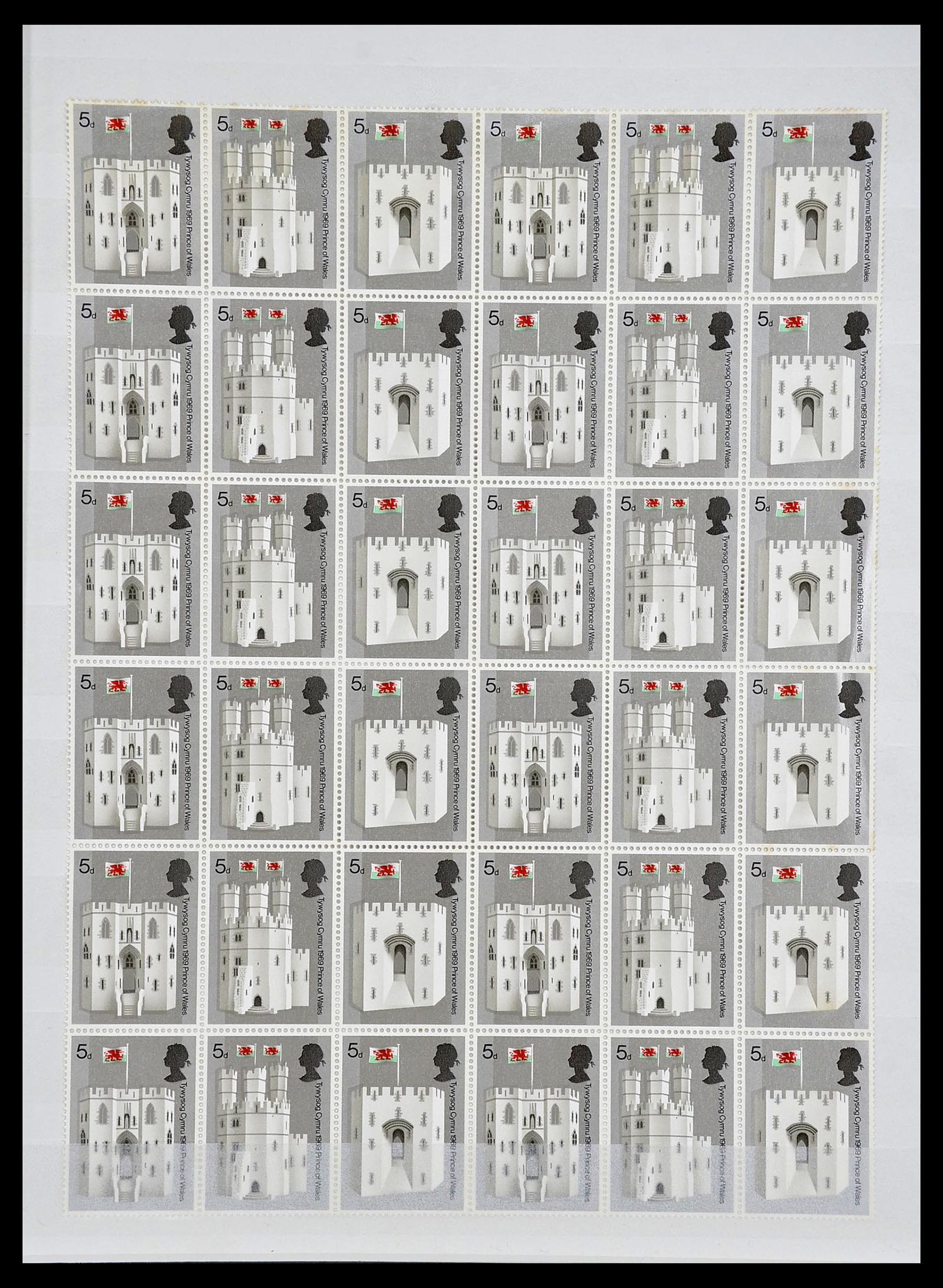 34336 045 - Postzegelverzameling 34336 Engeland 1870-1970.