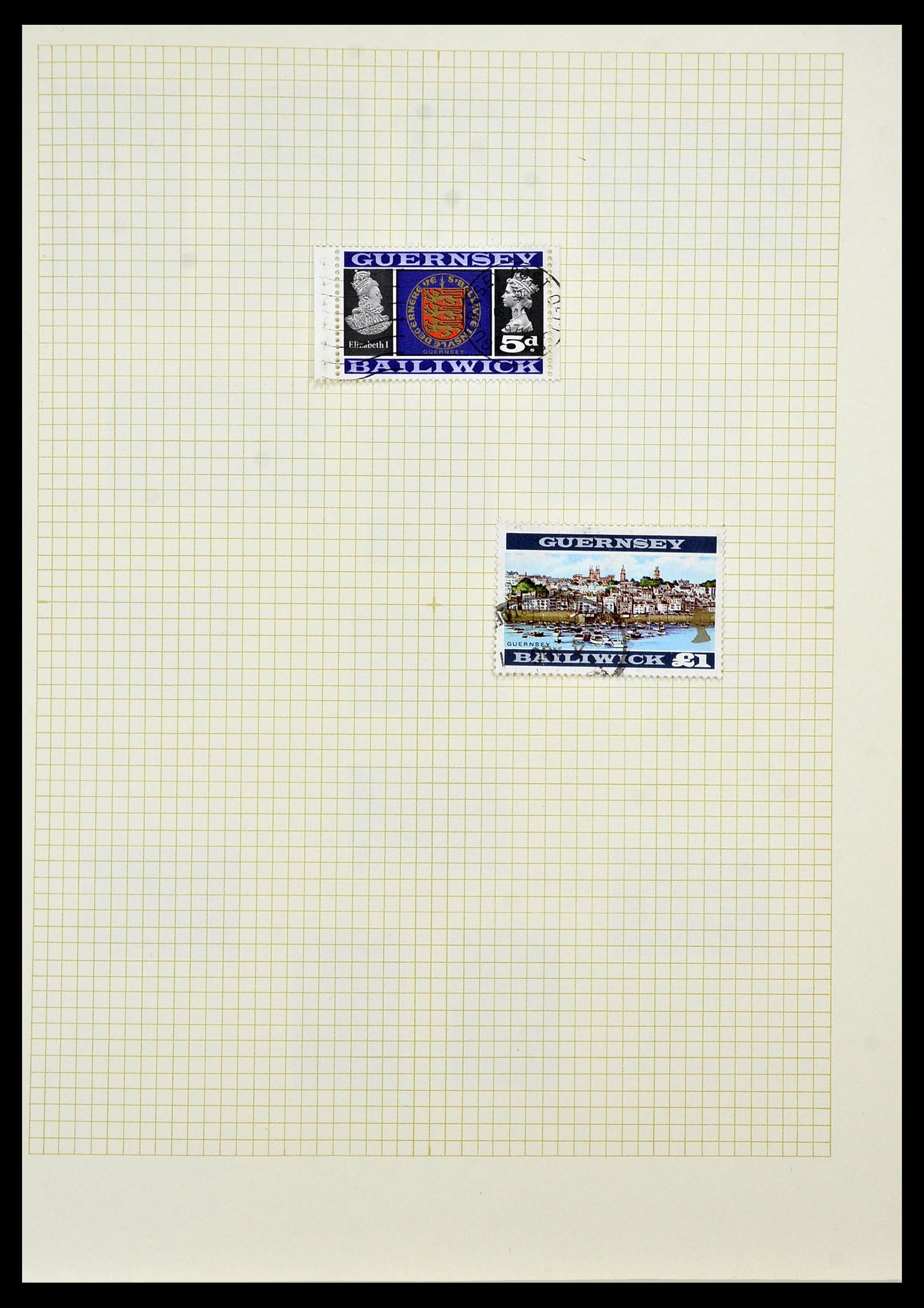 34337 012 - Postzegelverzameling 34337 Guernsey en Alderney 1940-2018!