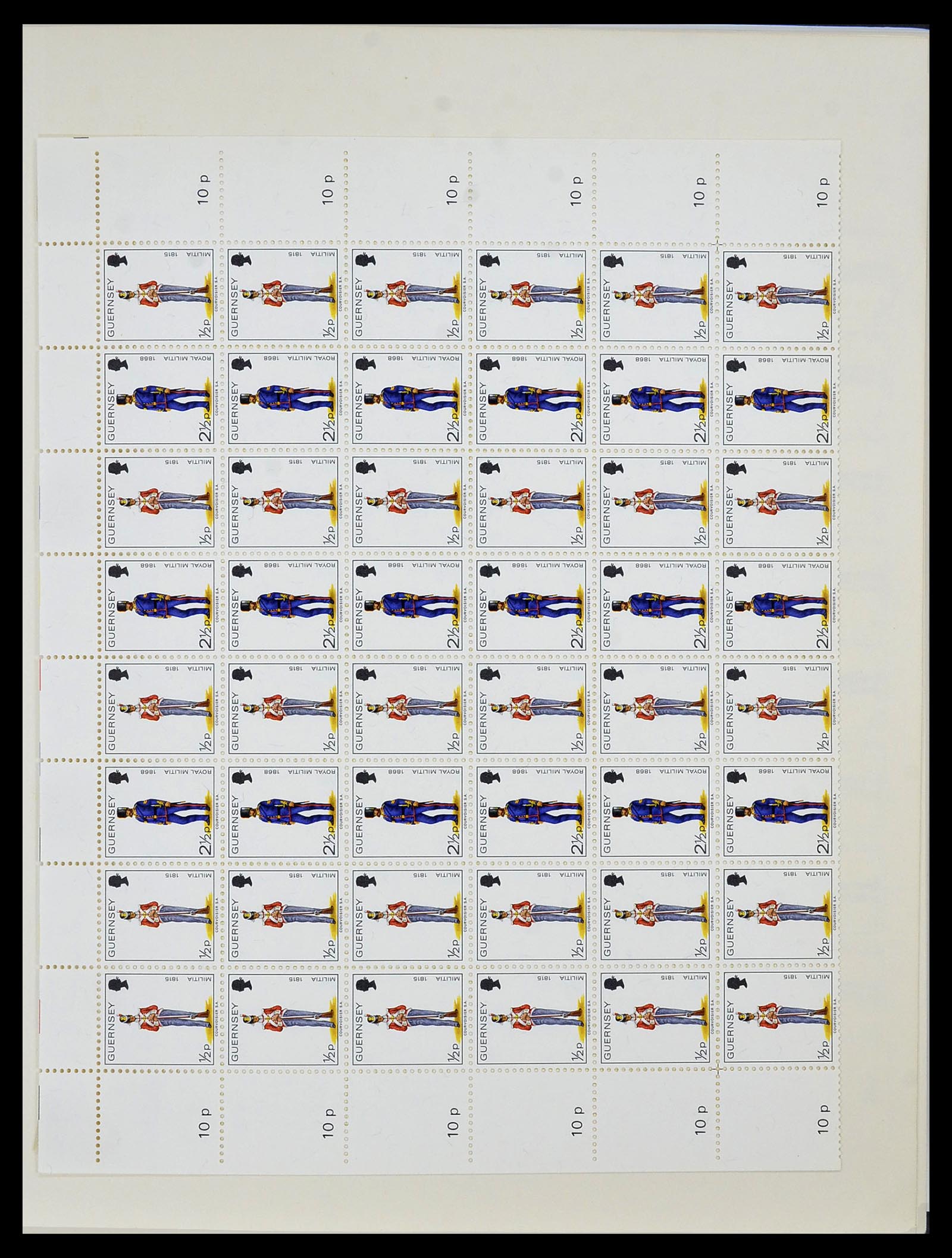 34337 027 - Postzegelverzameling 34337 Guernsey en Alderney 1940-2018!