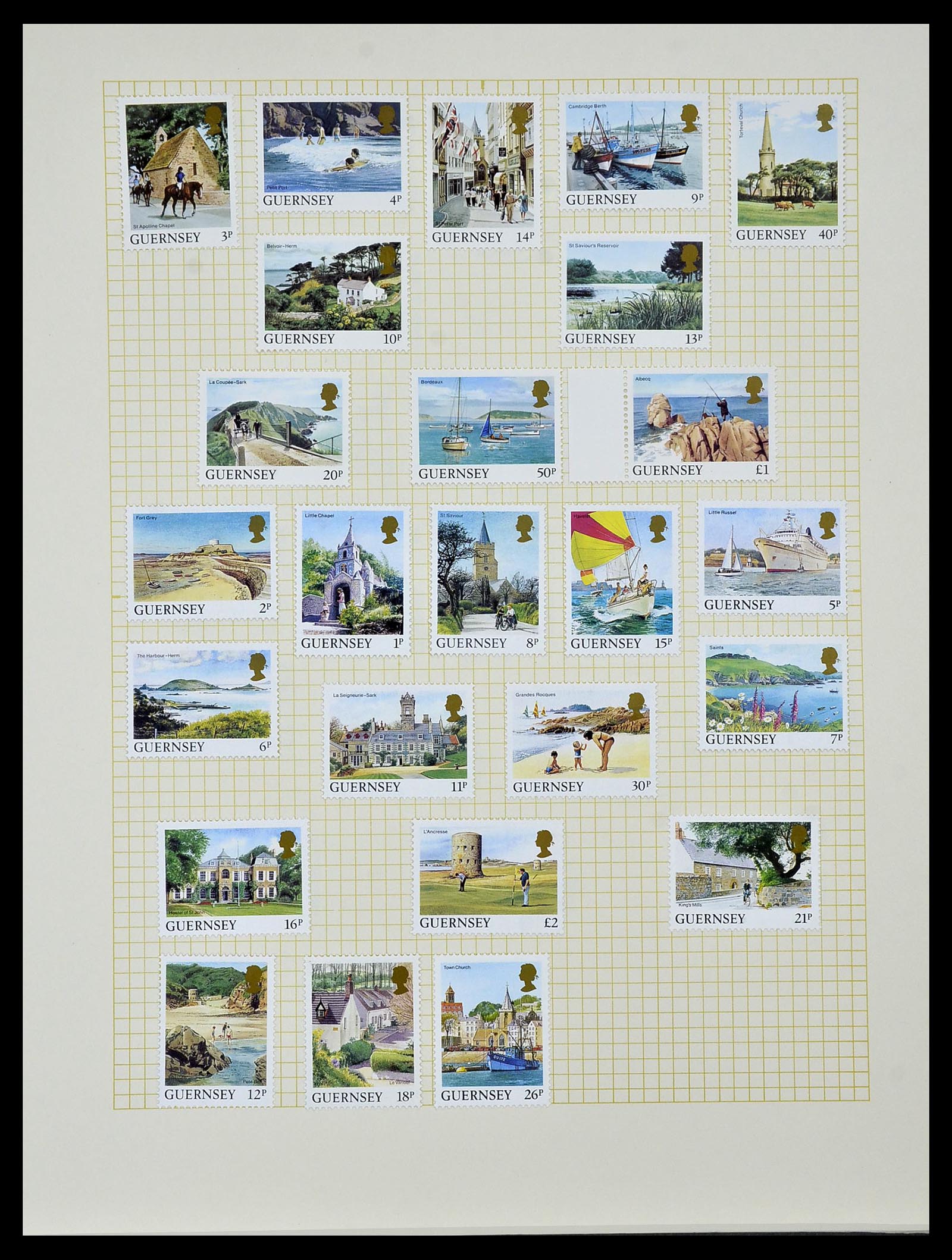 34337 061 - Stamp collection 34337 Guernsey and Alderney 1940-2018!