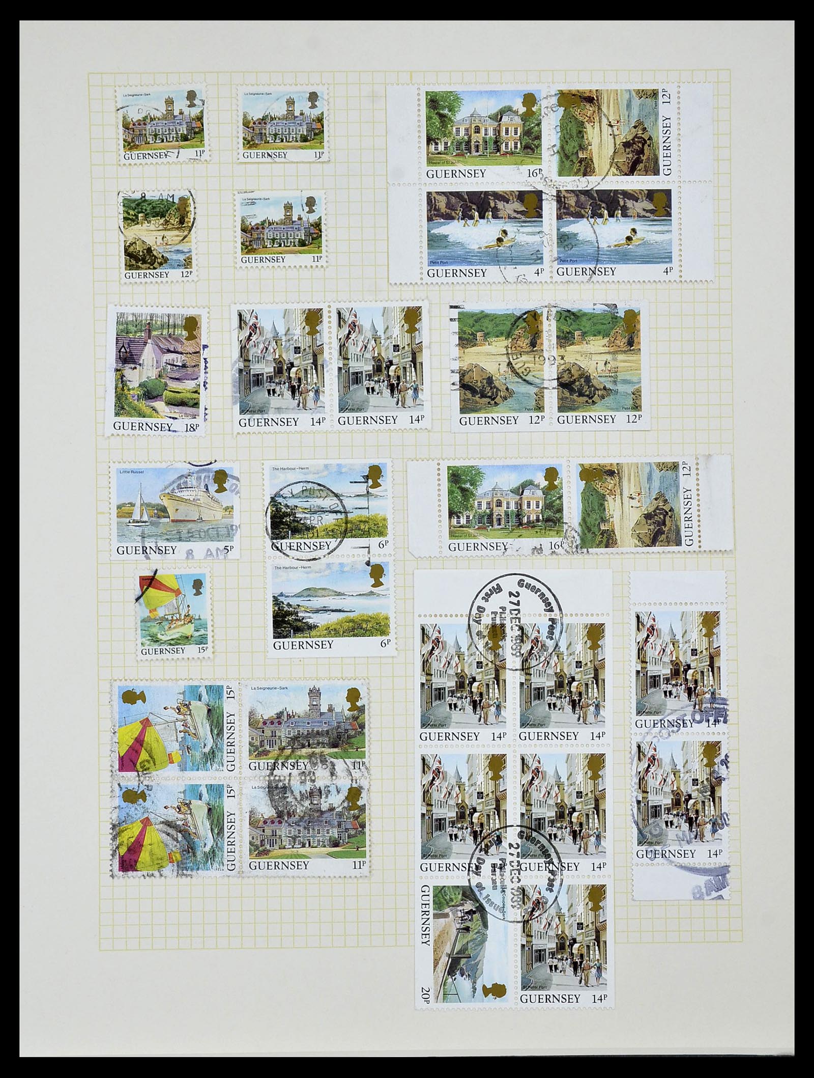34337 064 - Stamp collection 34337 Guernsey and Alderney 1940-2018!