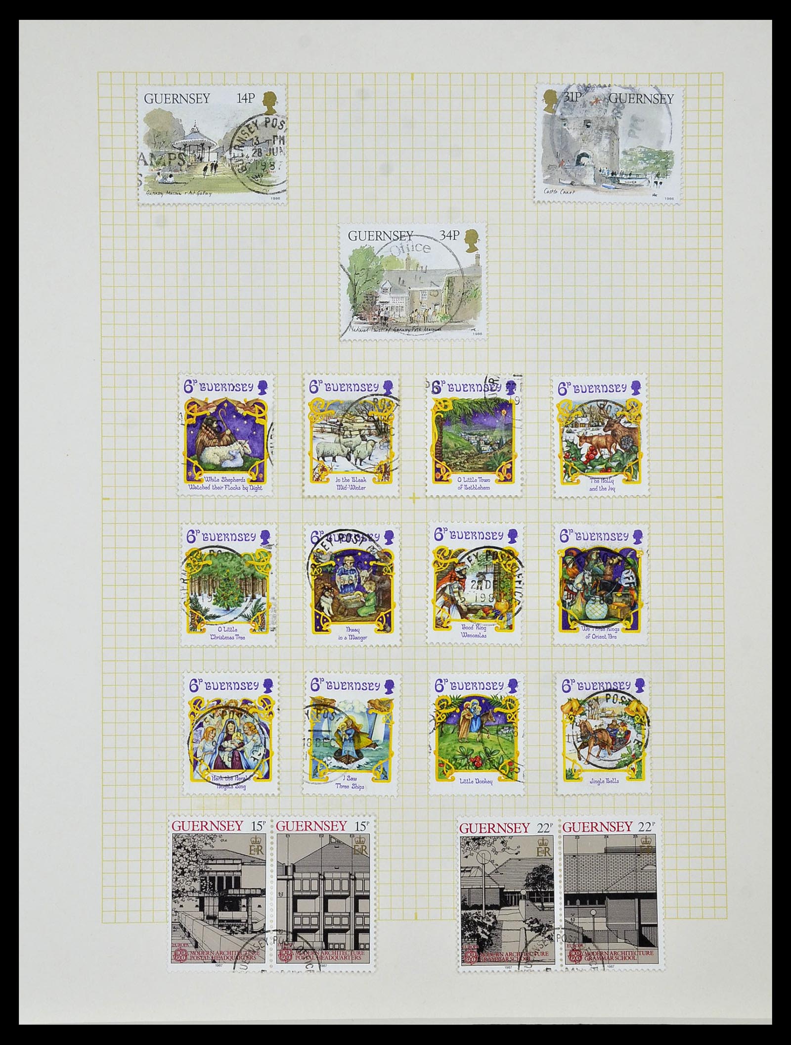 34337 073 - Stamp collection 34337 Guernsey and Alderney 1940-2018!