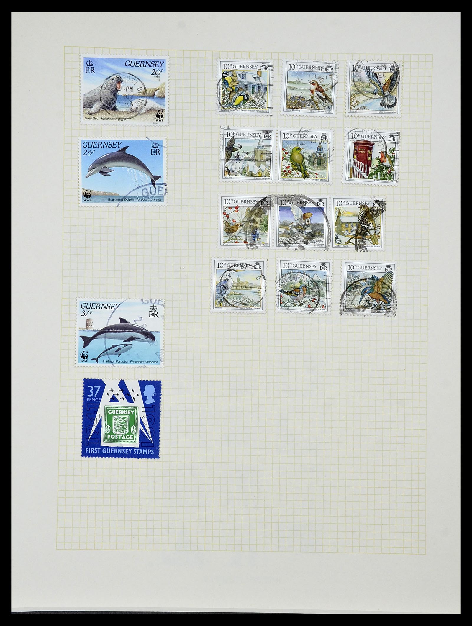 34337 087 - Stamp collection 34337 Guernsey and Alderney 1940-2018!