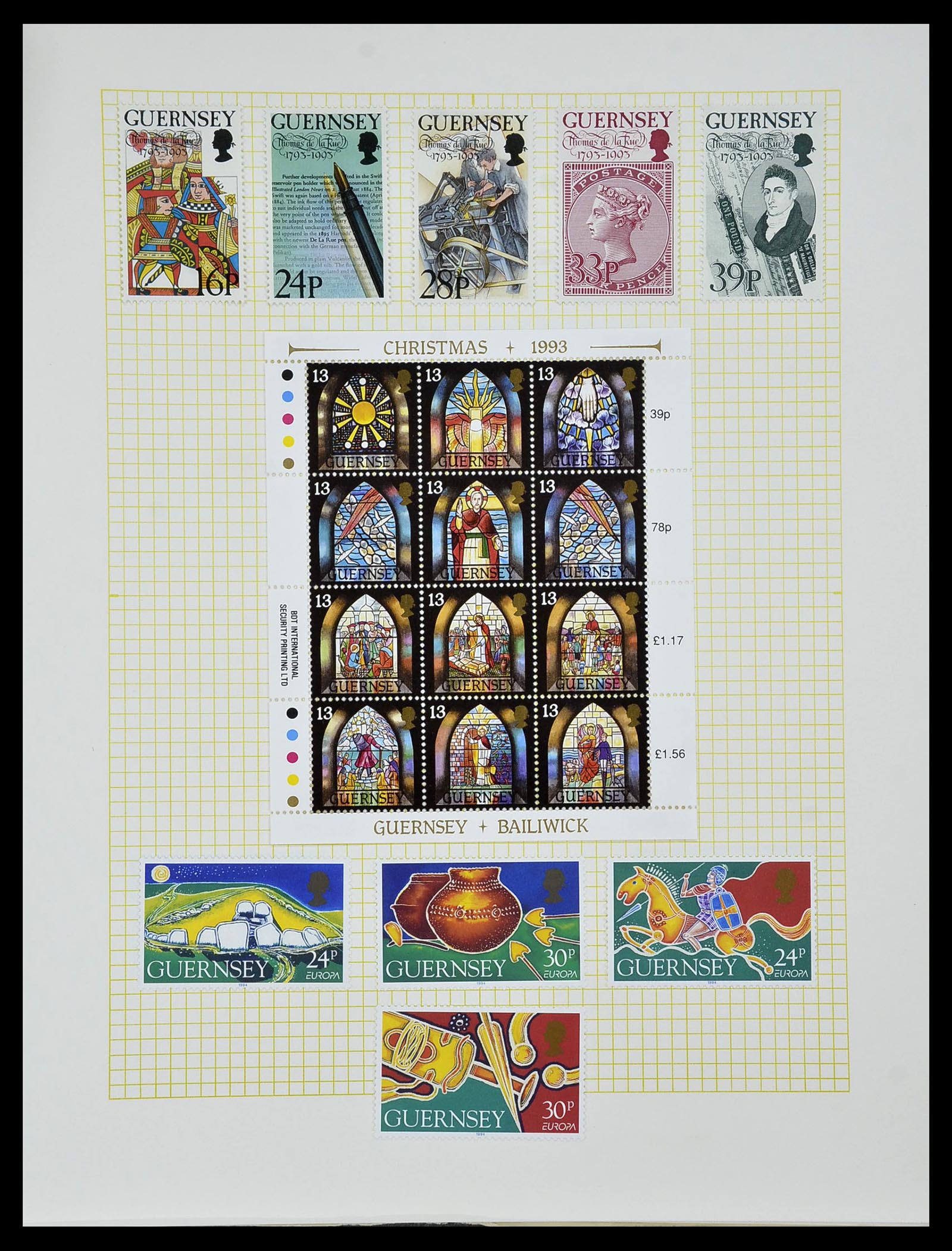 34337 099 - Stamp collection 34337 Guernsey and Alderney 1940-2018!
