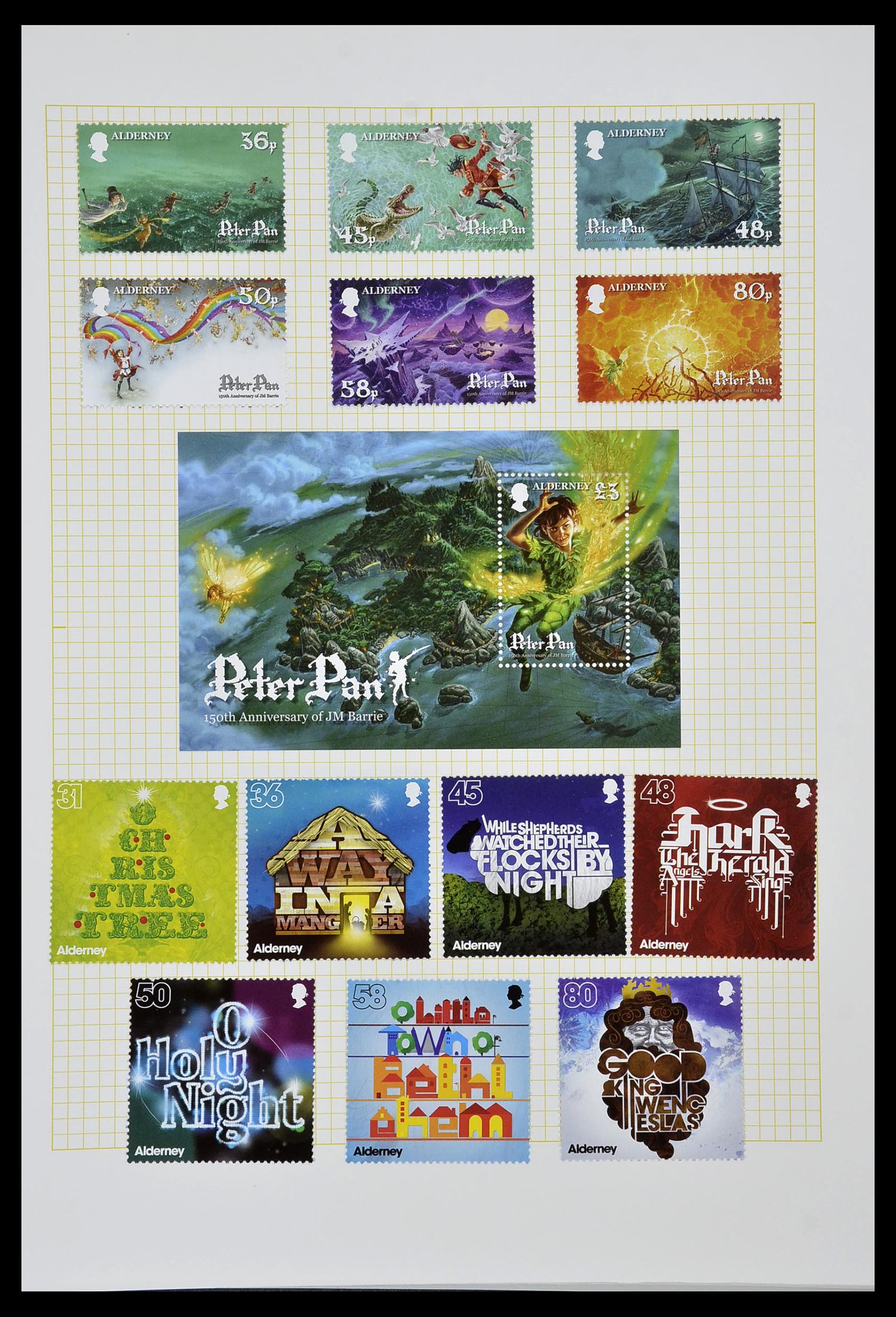 34337 325 - Stamp collection 34337 Guernsey and Alderney 1940-2018!