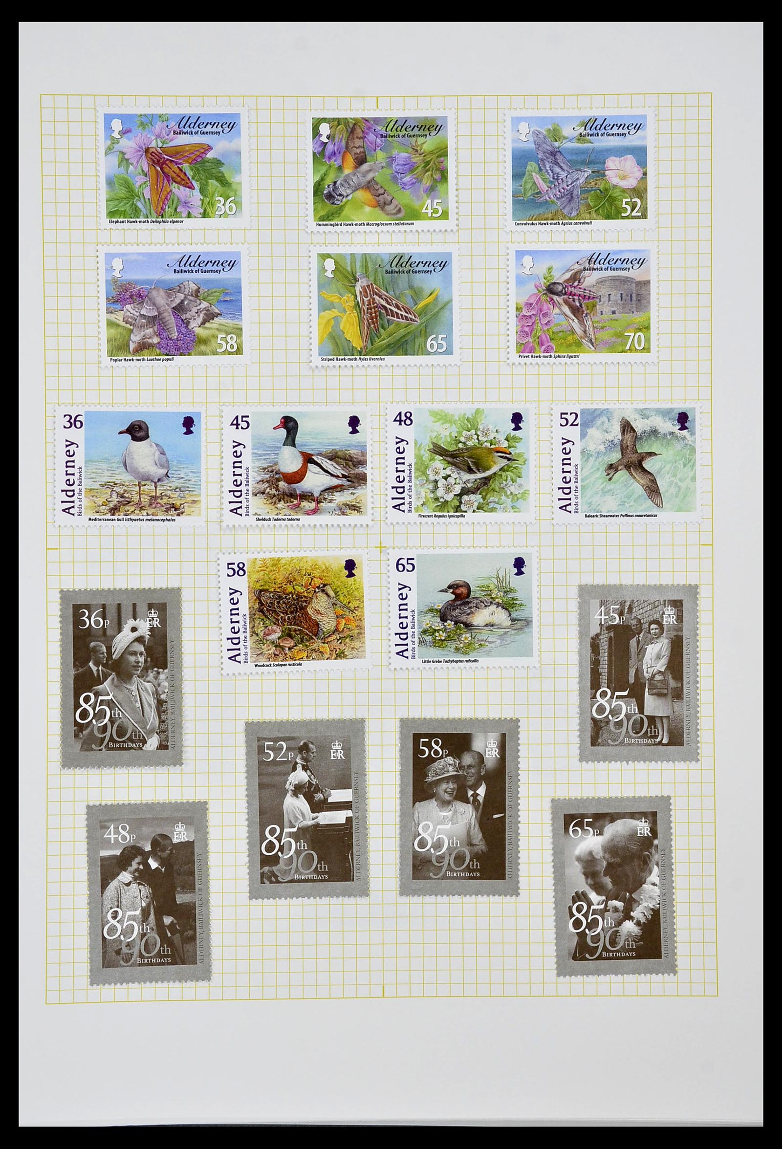 34337 327 - Stamp collection 34337 Guernsey and Alderney 1940-2018!