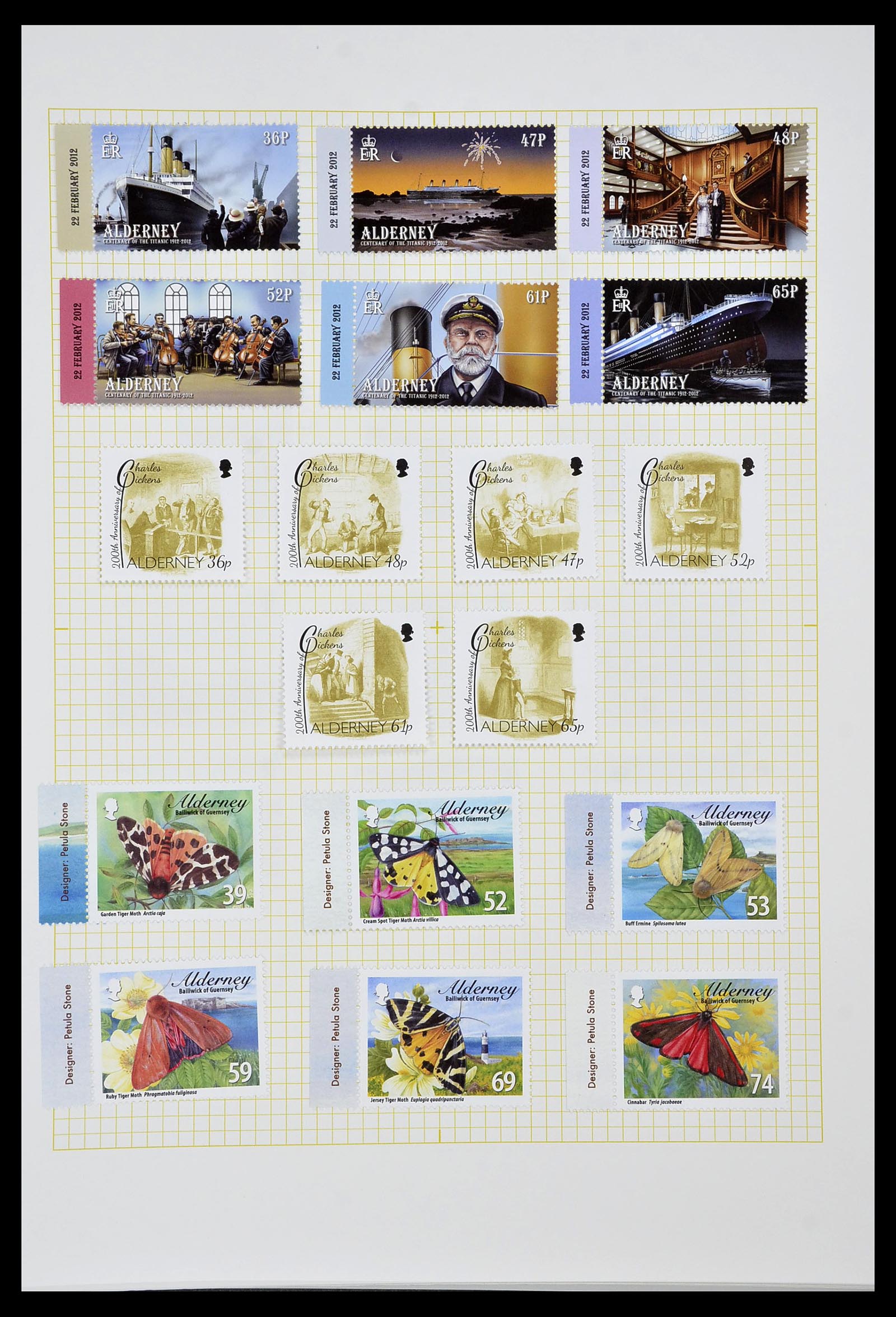 34337 330 - Stamp collection 34337 Guernsey and Alderney 1940-2018!