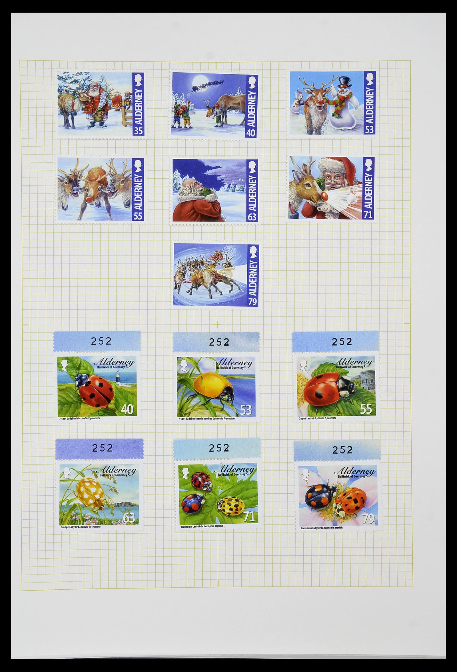 34337 336 - Stamp collection 34337 Guernsey and Alderney 1940-2018!
