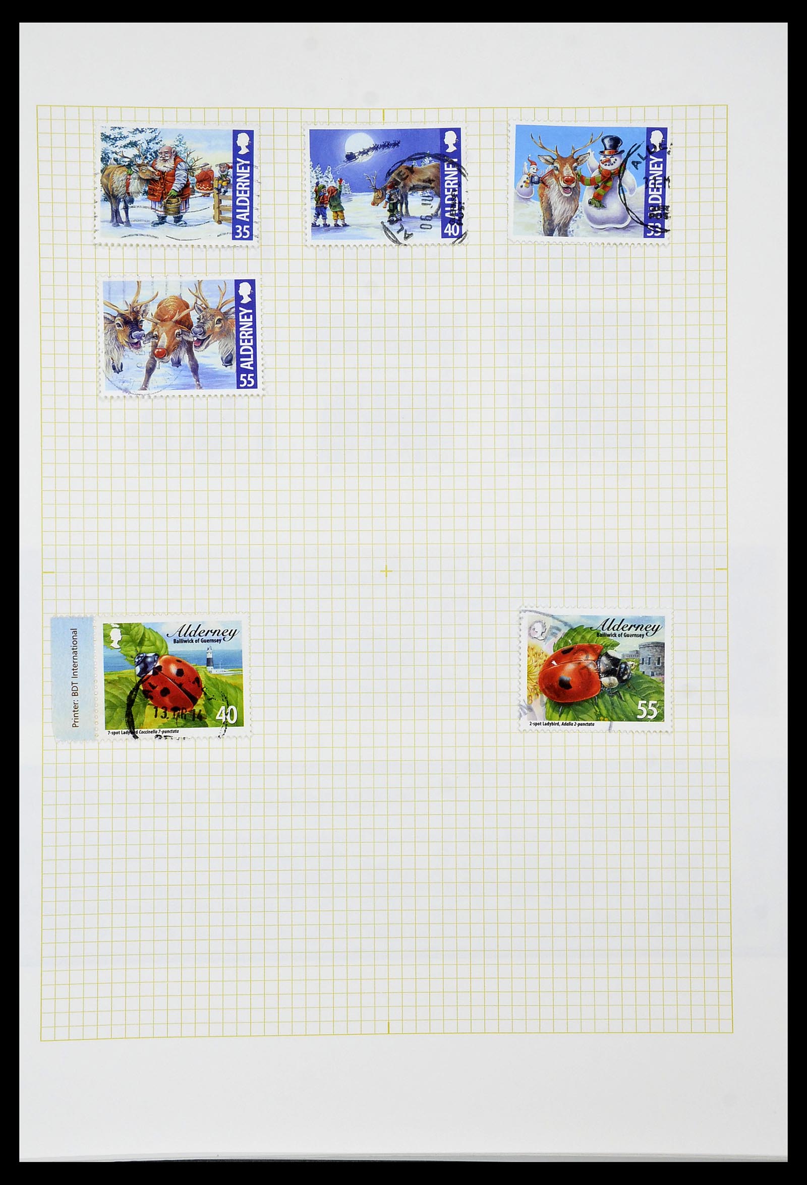 34337 337 - Stamp collection 34337 Guernsey and Alderney 1940-2018!