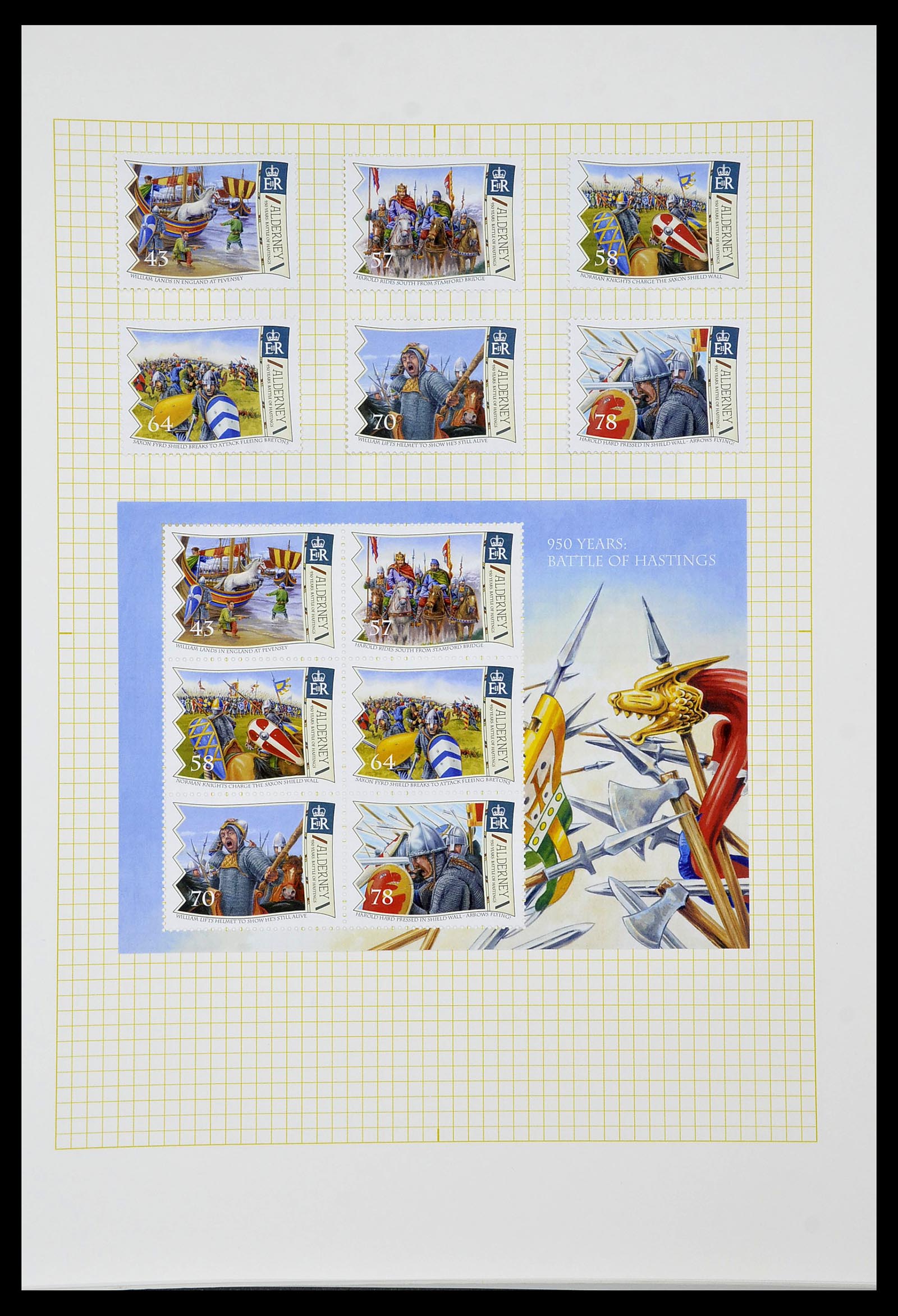 34337 348 - Stamp collection 34337 Guernsey and Alderney 1940-2018!