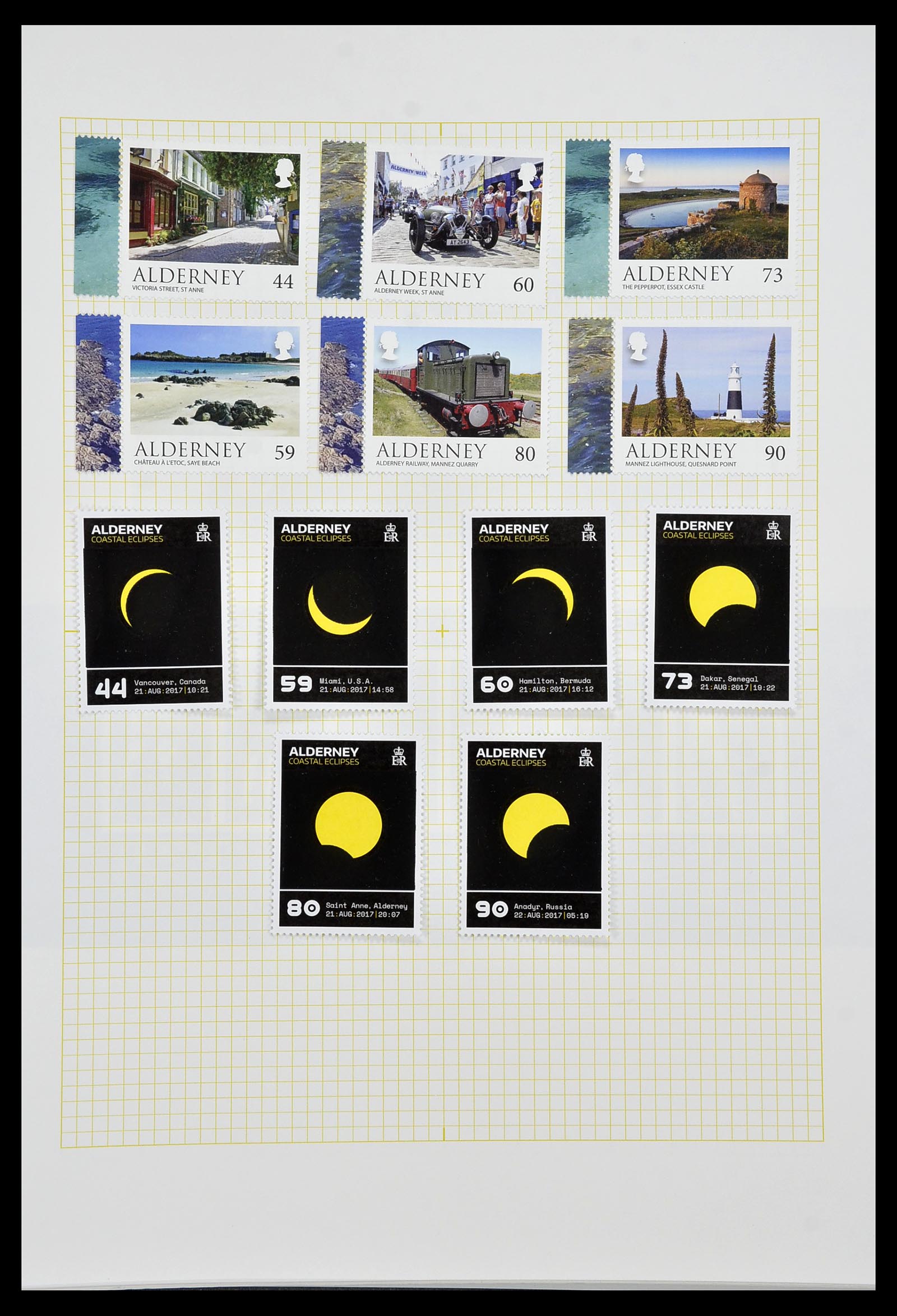 34337 350 - Stamp collection 34337 Guernsey and Alderney 1940-2018!