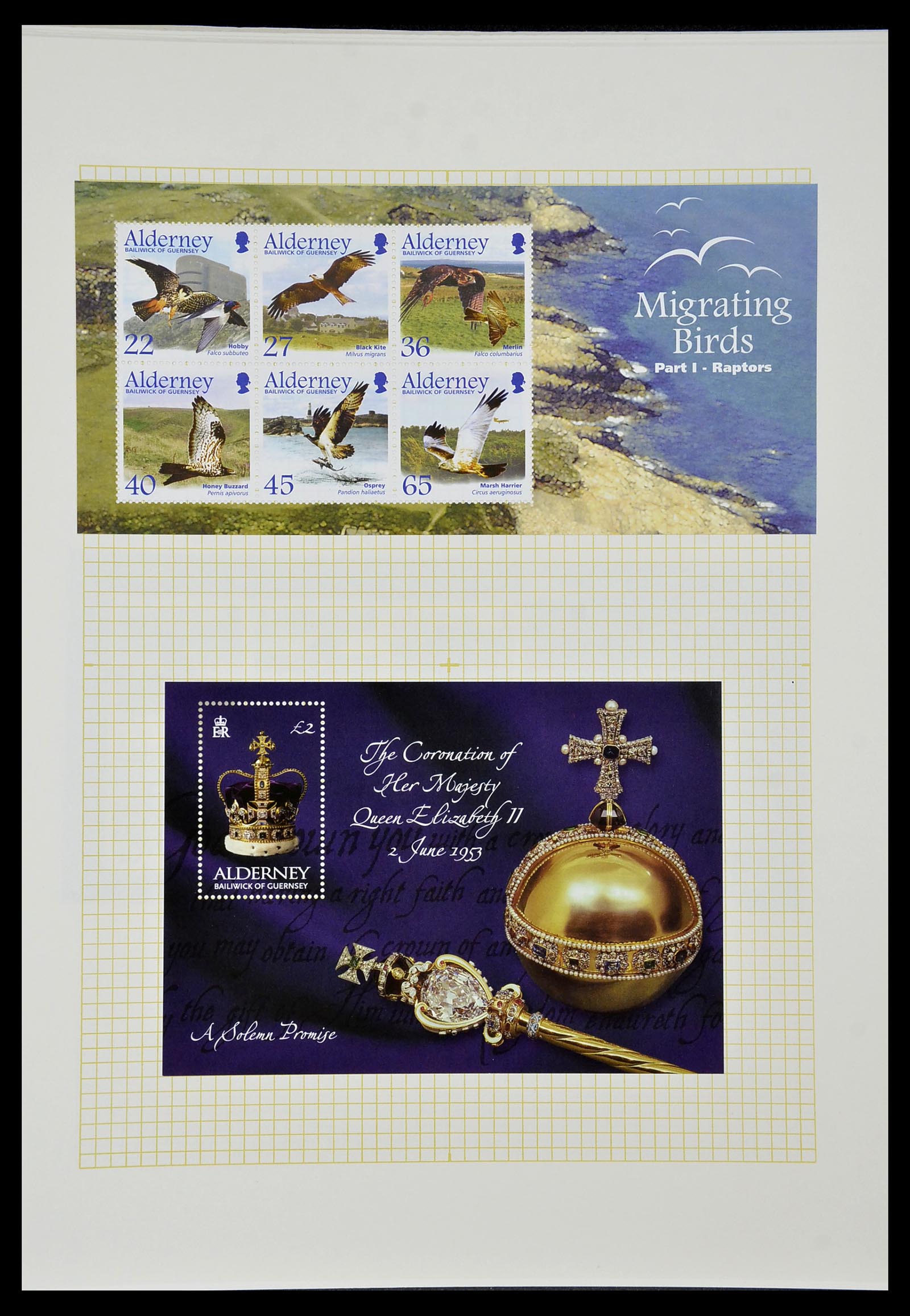 34337 355 - Stamp collection 34337 Guernsey and Alderney 1940-2018!