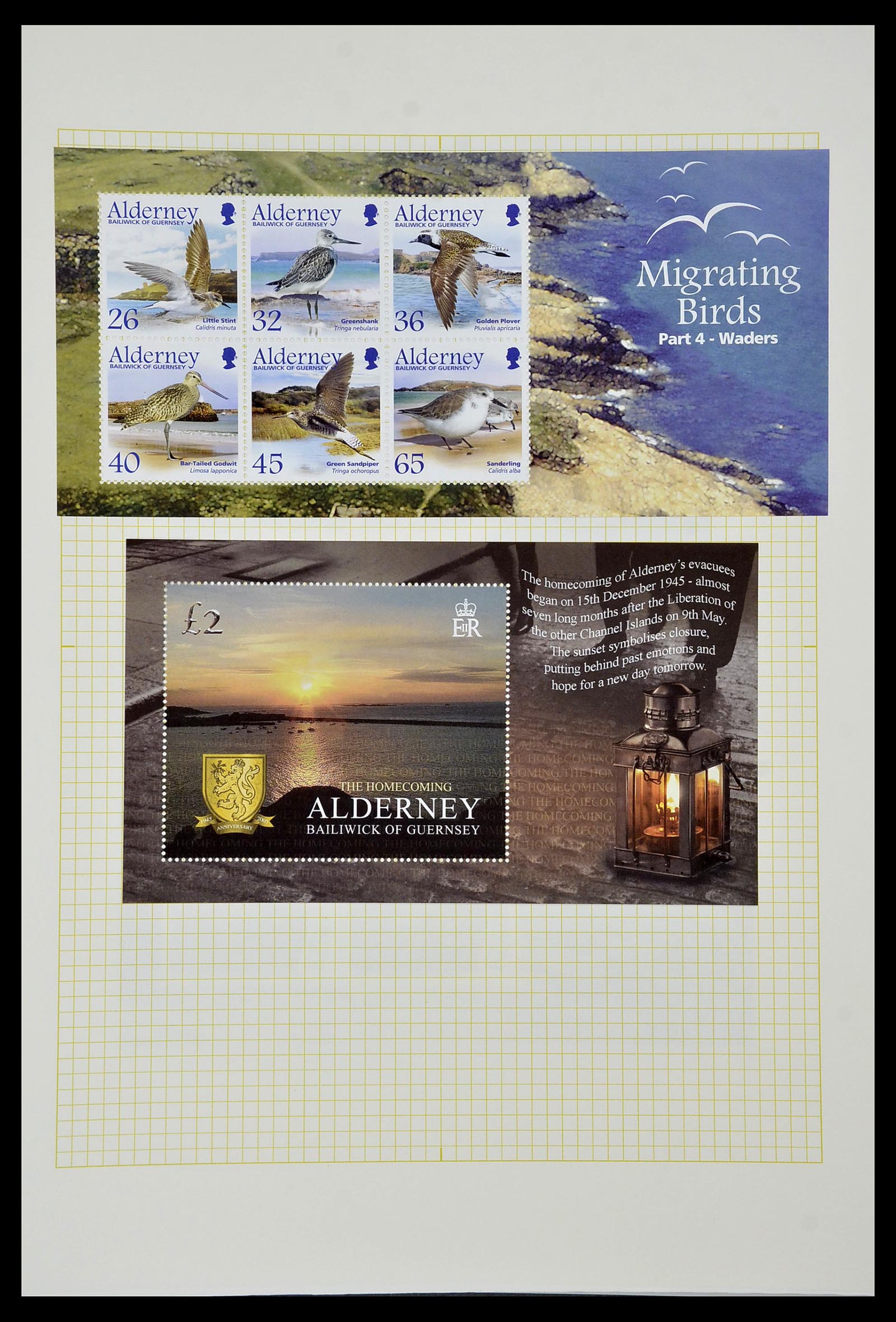 34337 358 - Stamp collection 34337 Guernsey and Alderney 1940-2018!