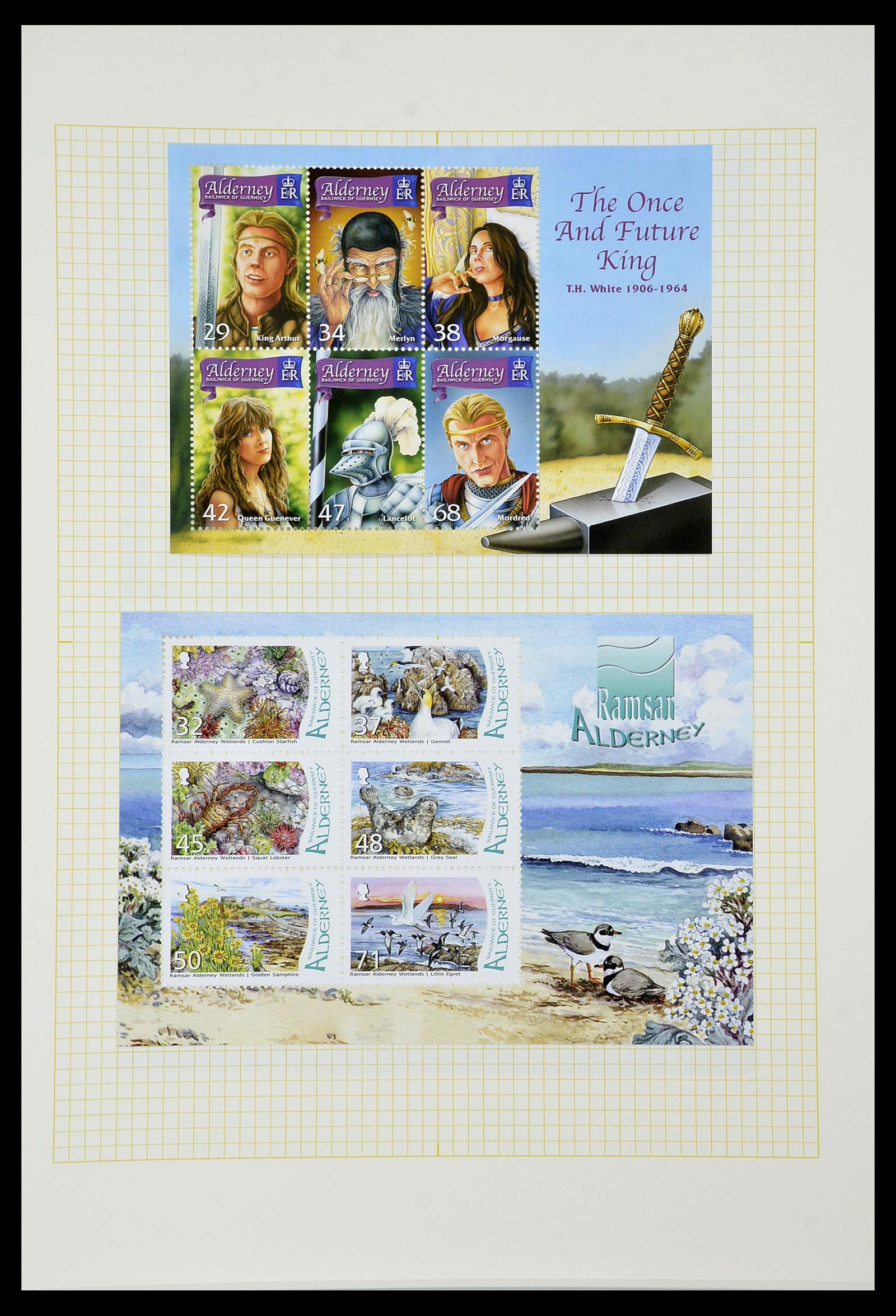 34337 359 - Stamp collection 34337 Guernsey and Alderney 1940-2018!