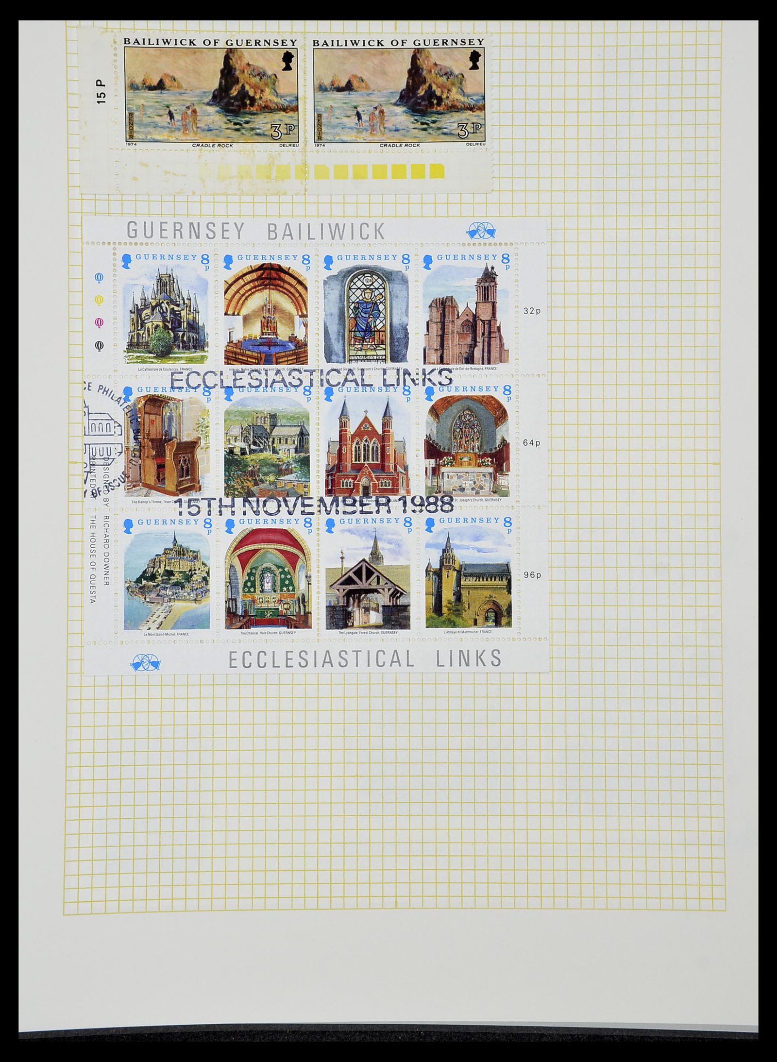 34337 370 - Postzegelverzameling 34337 Guernsey en Alderney 1940-2018!