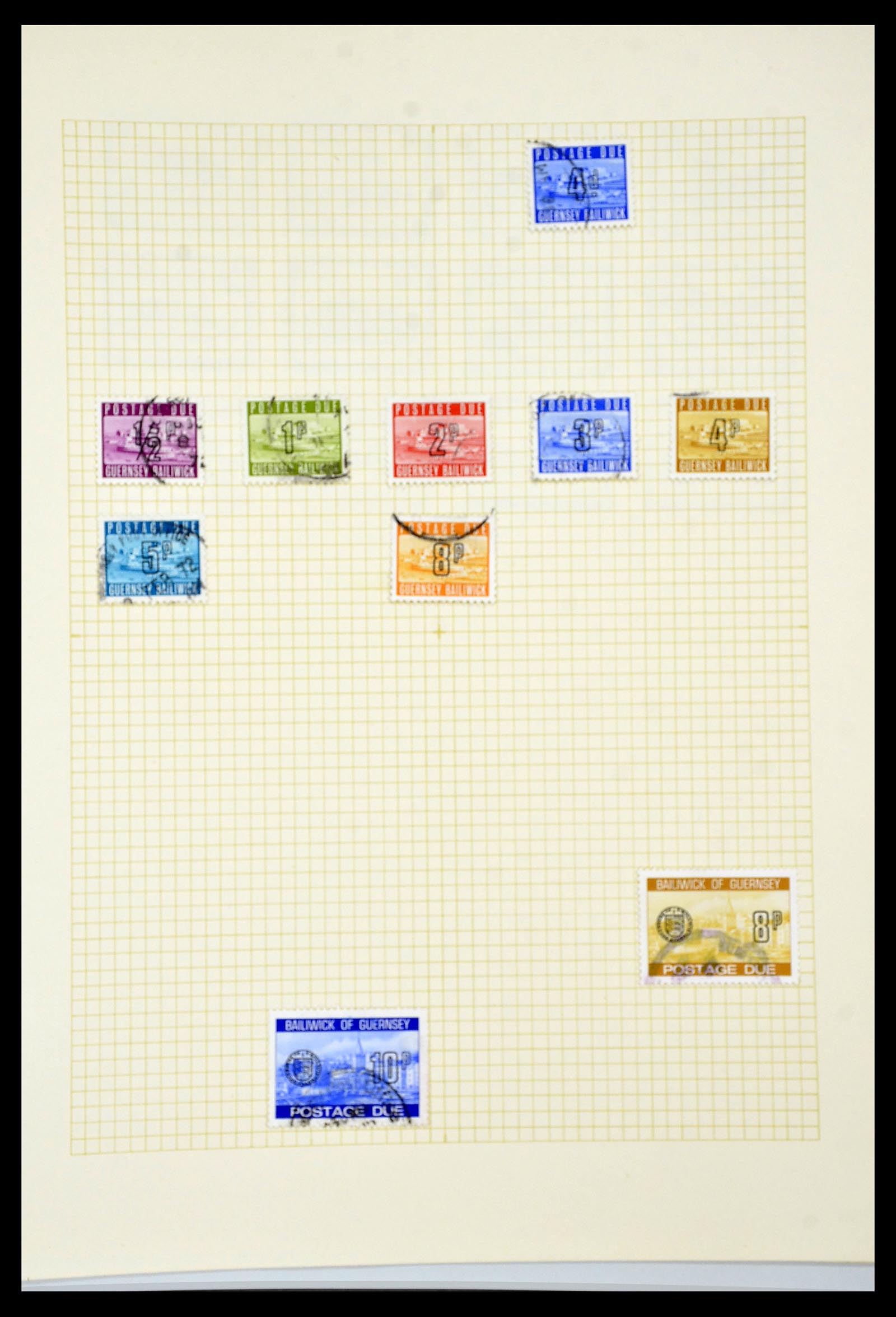 34337 373 - Postzegelverzameling 34337 Guernsey en Alderney 1940-2018!