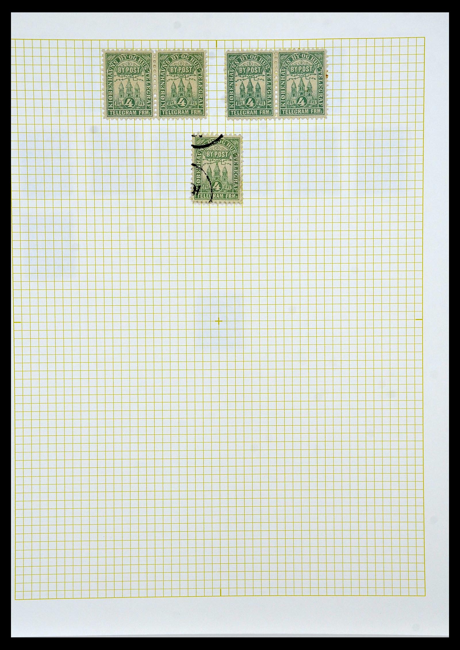 34344 015 - Postzegelverzameling 34344 Scandinavië lokaalzegels.