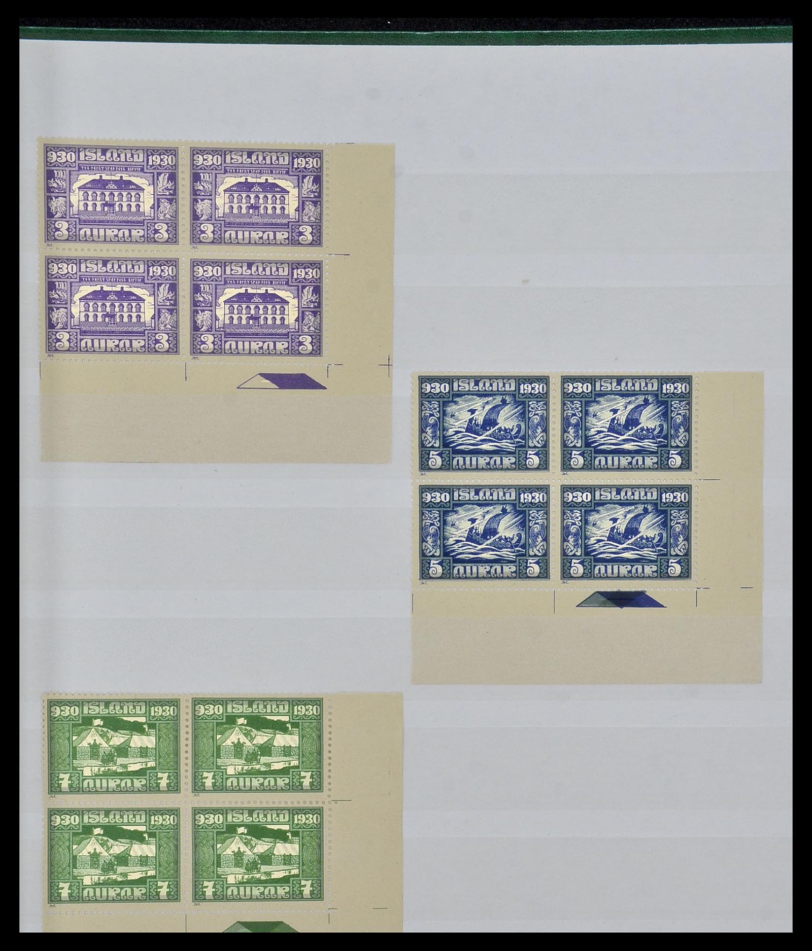 34348 001 - Postzegelverzameling 34348 IJsland 1930.
