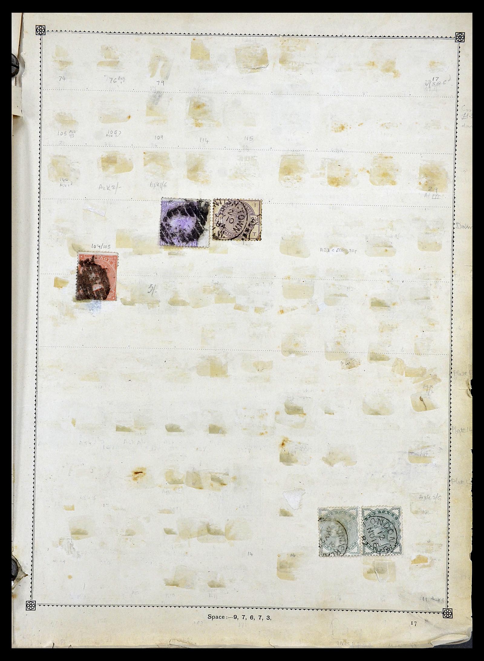34352 001 - Postzegelverzameling 34352 Engeland 1860-1970.