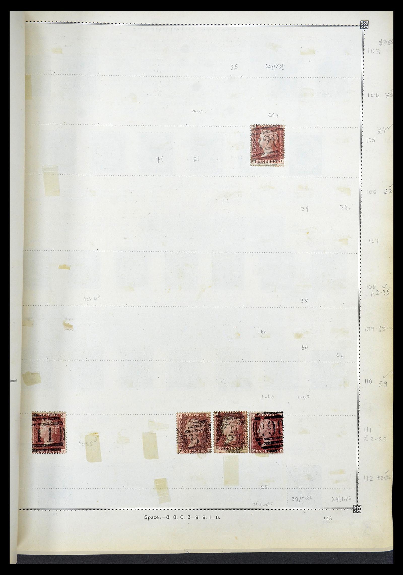 34352 050 - Stamp collection 34352 Great Britain 1860-1970.