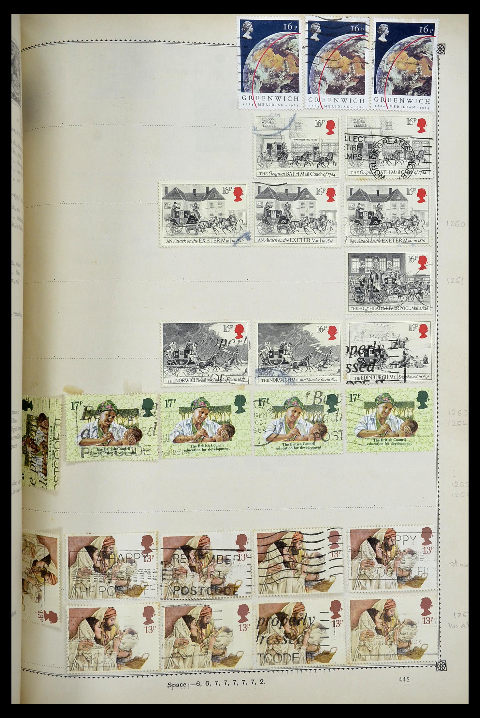34352 184 - Postzegelverzameling 34352 Engeland 1860-1970.