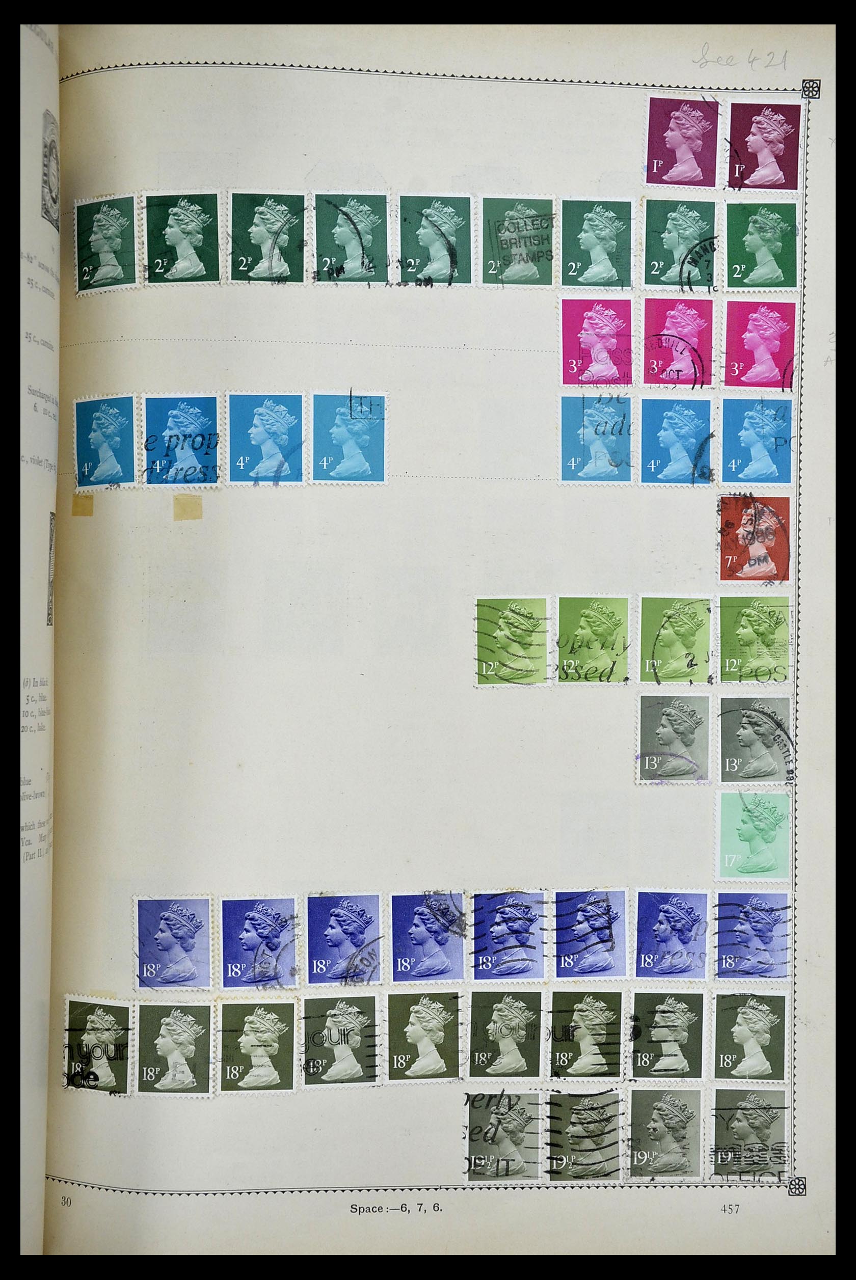 34352 190 - Postzegelverzameling 34352 Engeland 1860-1970.