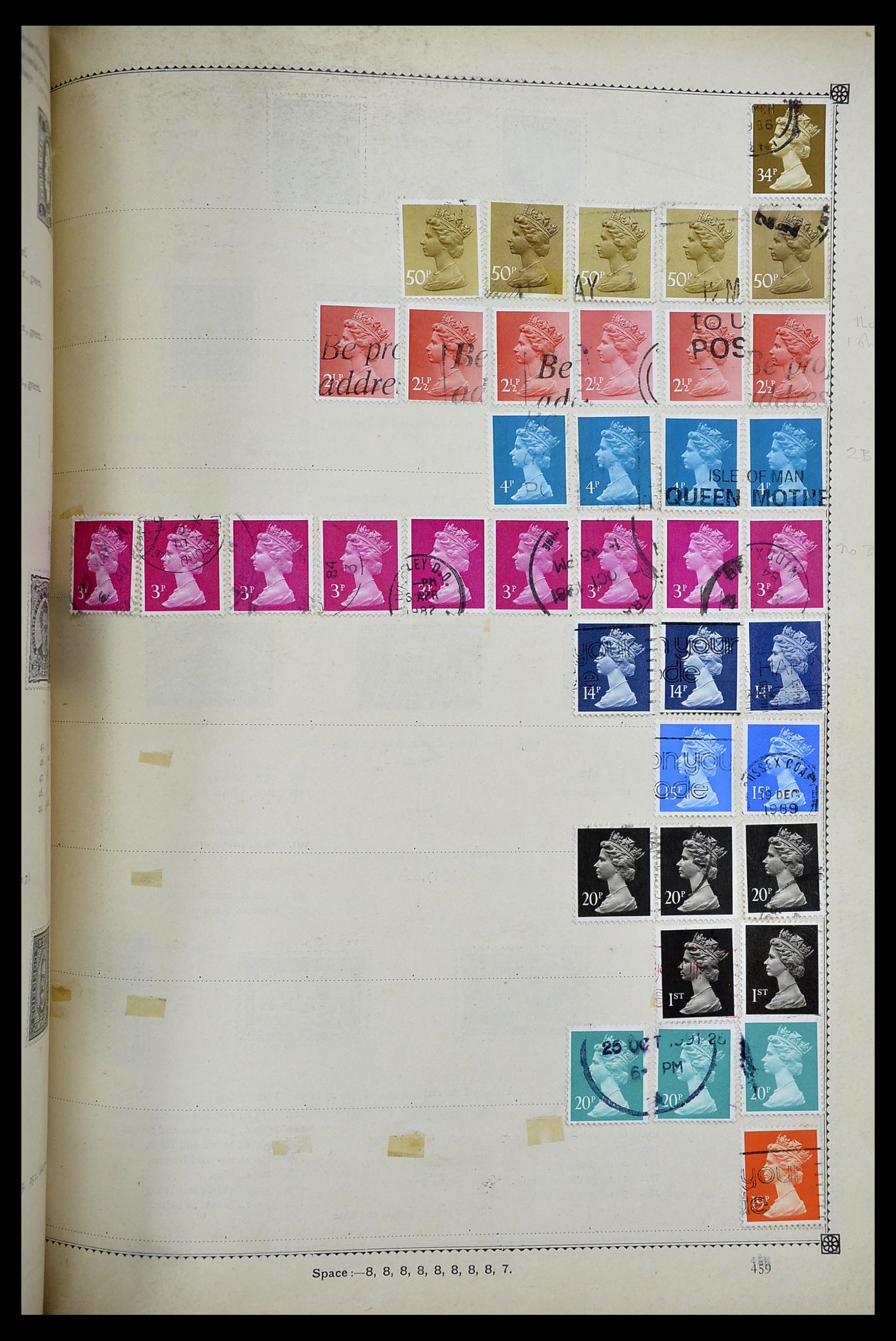 34352 191 - Postzegelverzameling 34352 Engeland 1860-1970.