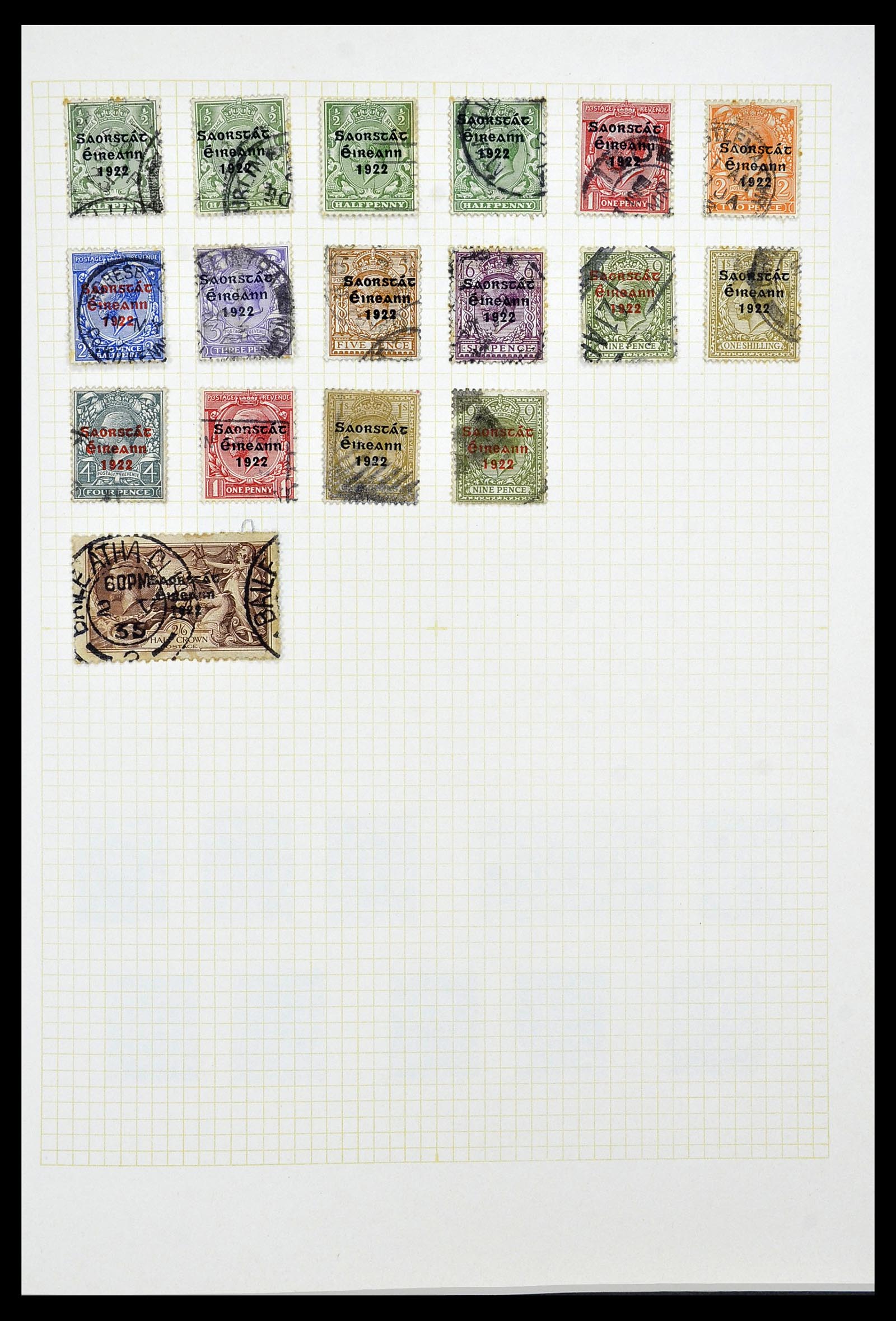 34353 003 - Stamp collection 34353 Ireland 1922-2000.