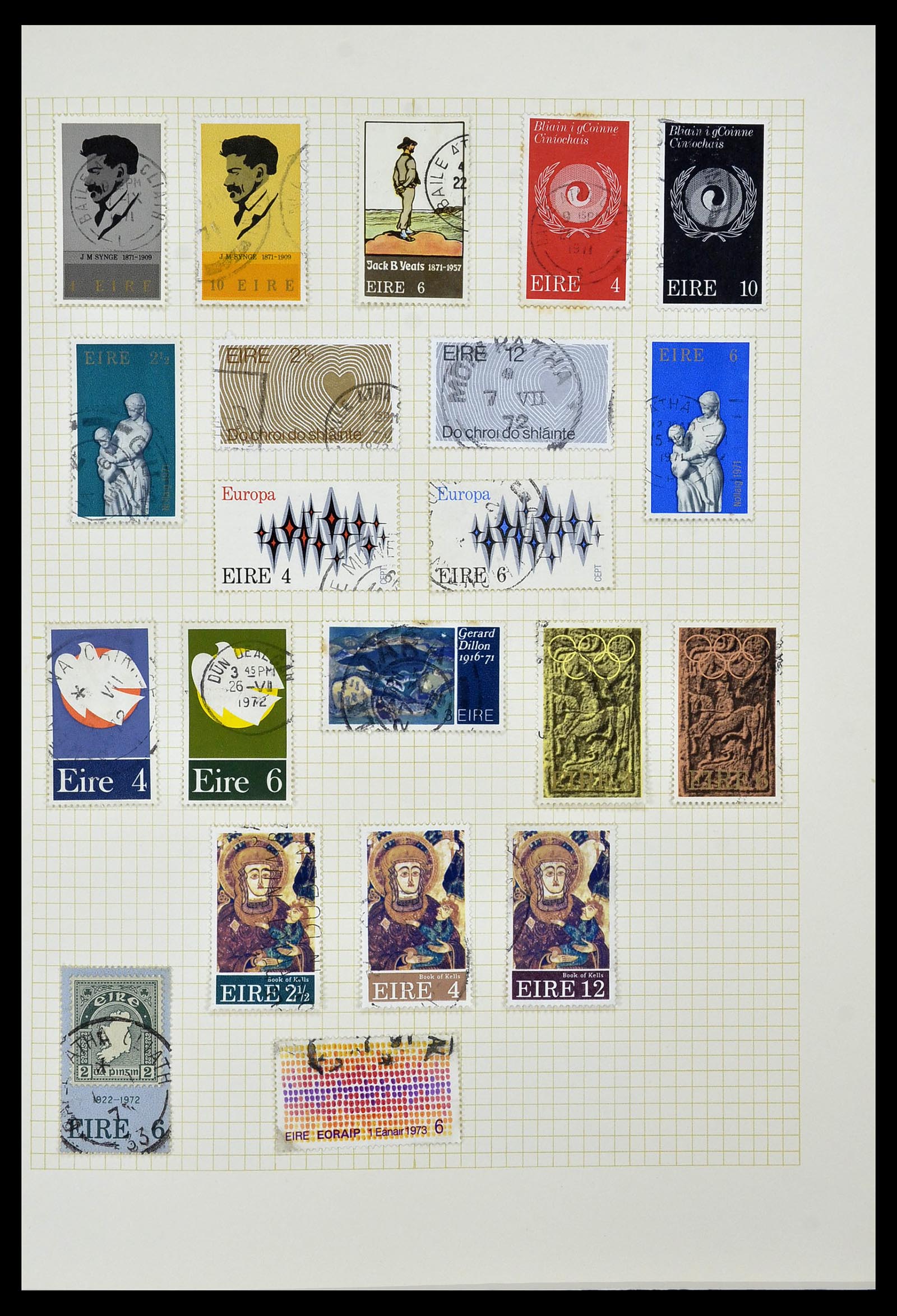 34353 029 - Stamp collection 34353 Ireland 1922-2000.