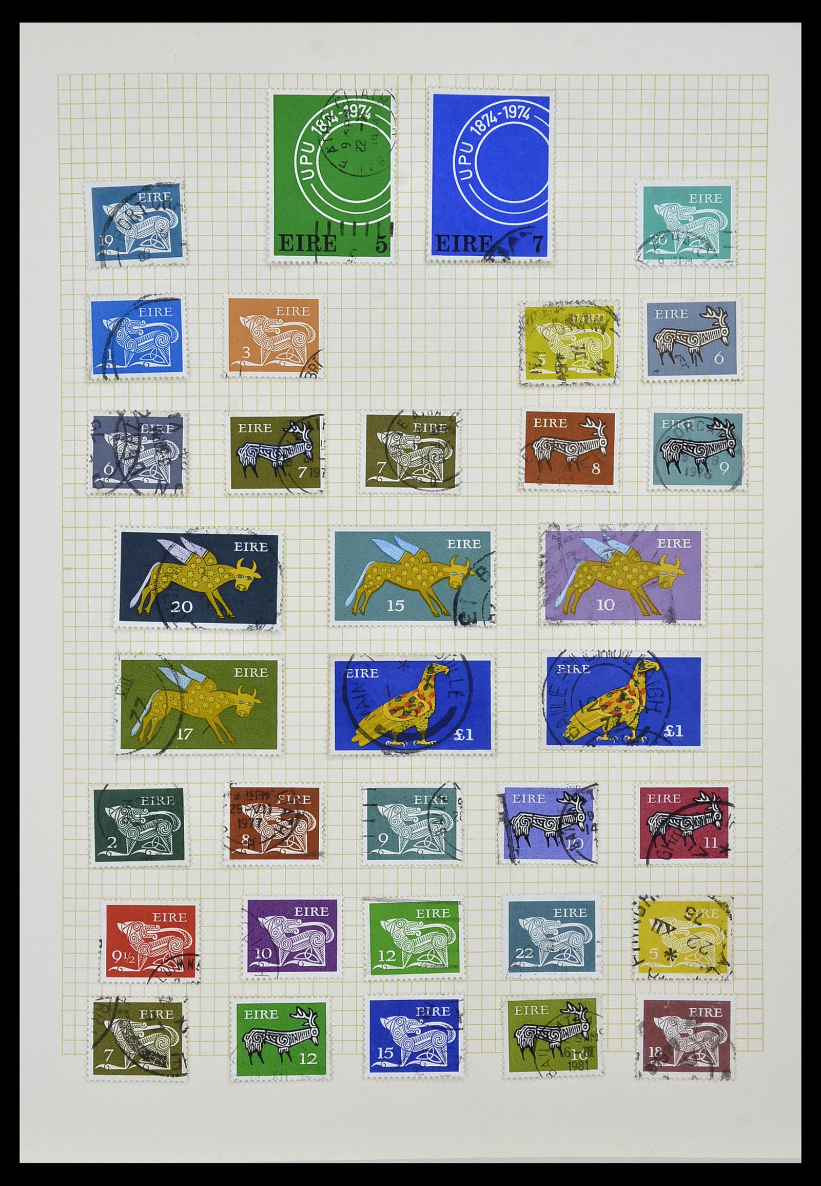 34353 034 - Stamp collection 34353 Ireland 1922-2000.
