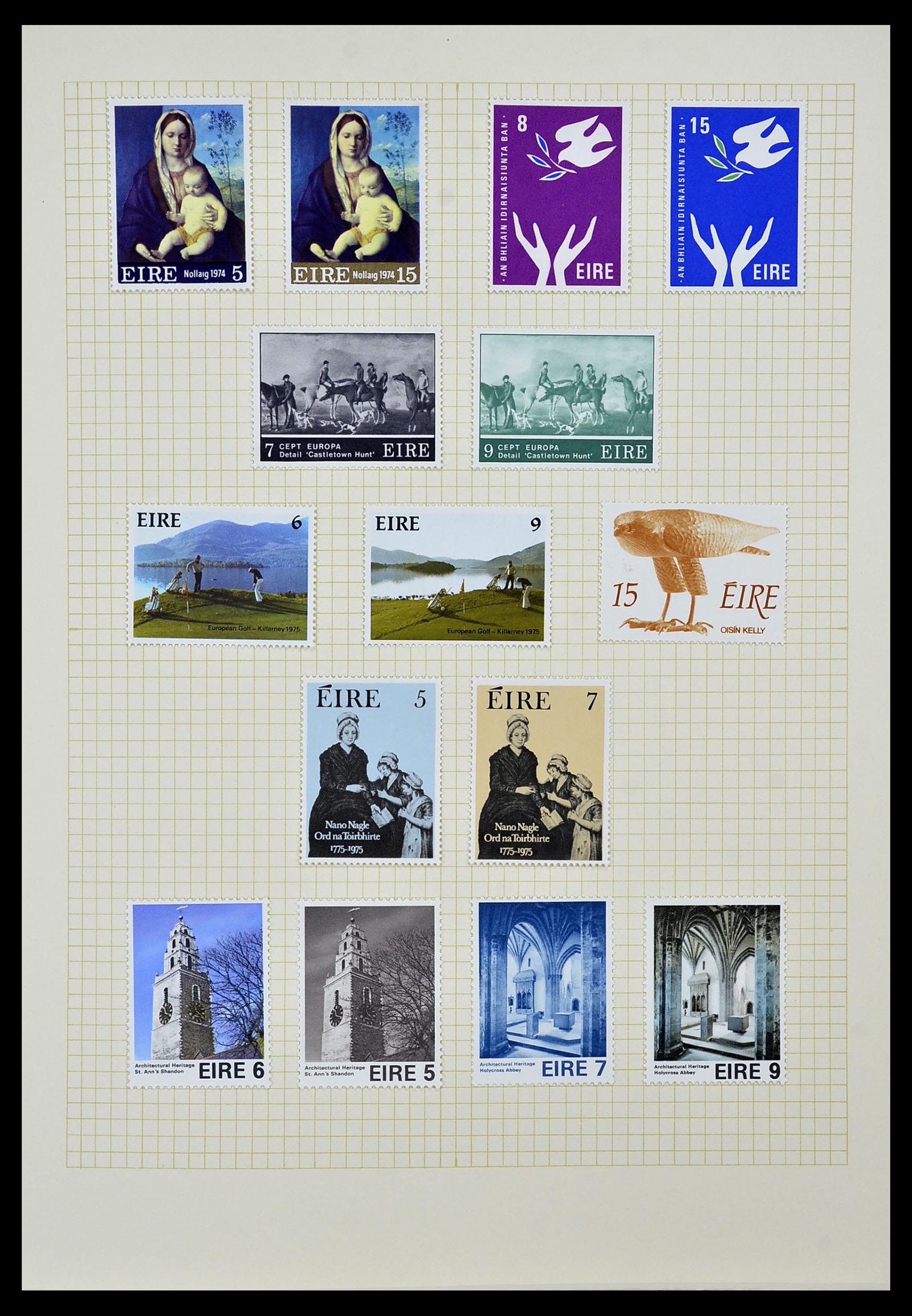 34353 036 - Stamp collection 34353 Ireland 1922-2000.