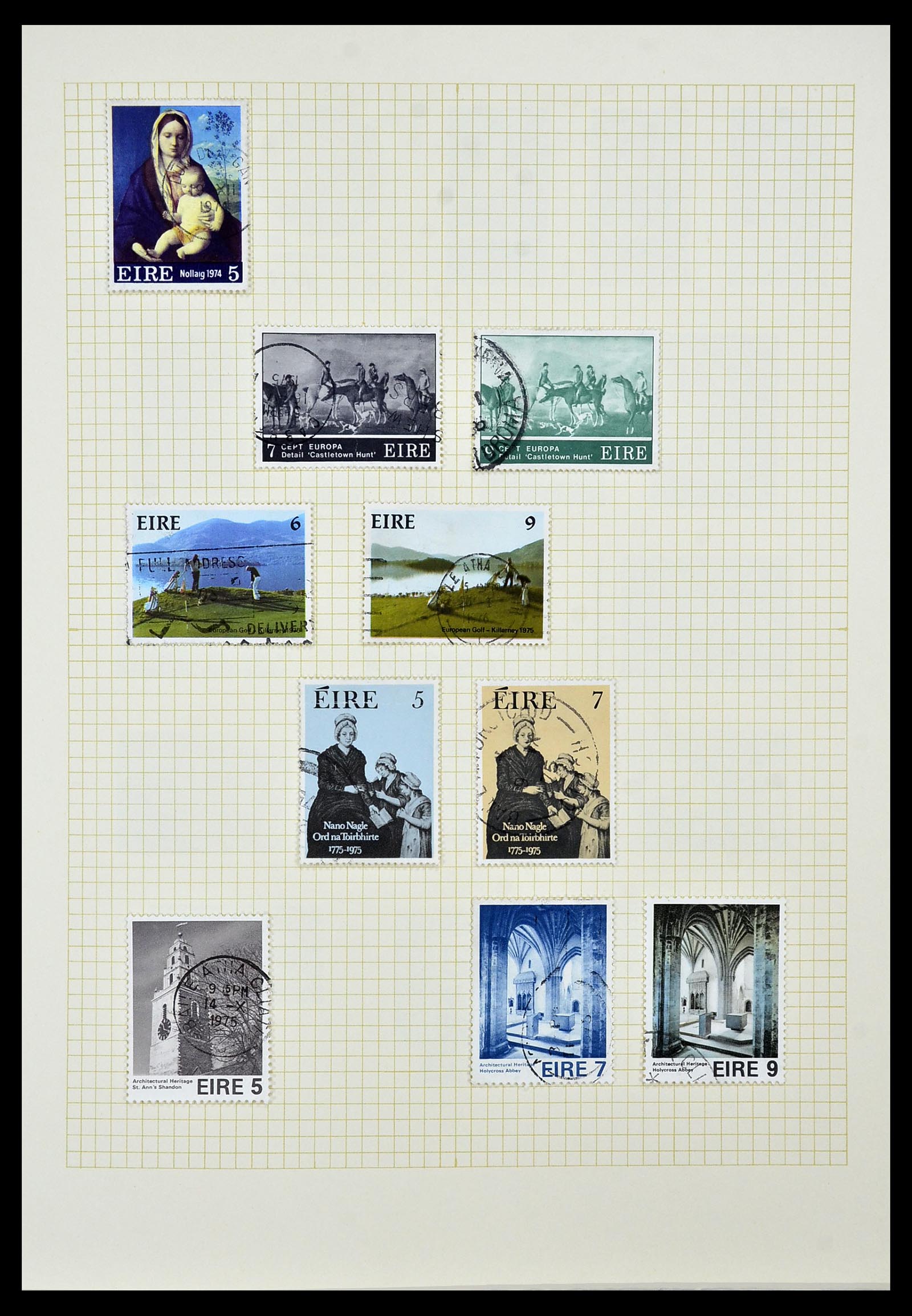 34353 037 - Stamp collection 34353 Ireland 1922-2000.
