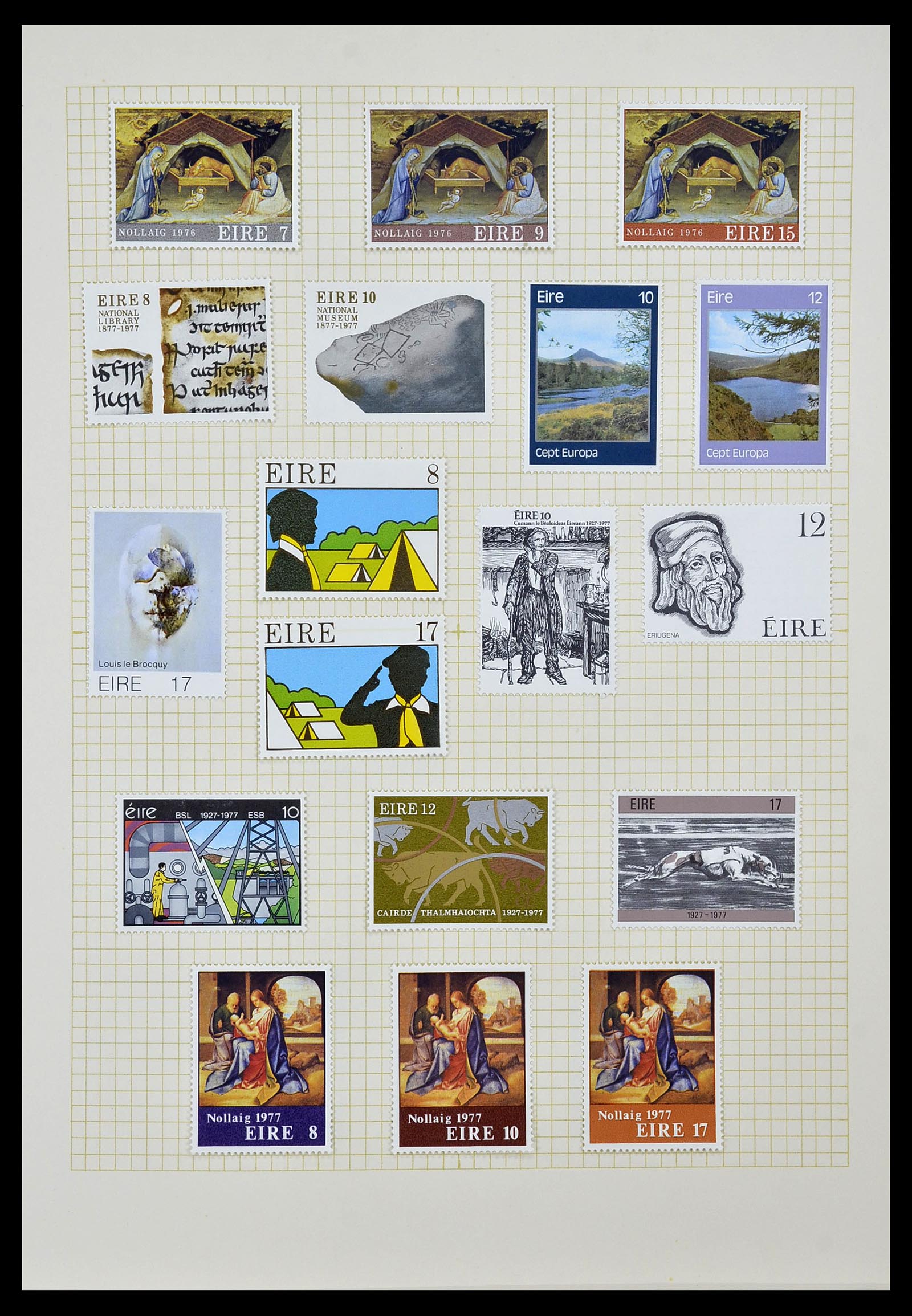 34353 040 - Stamp collection 34353 Ireland 1922-2000.