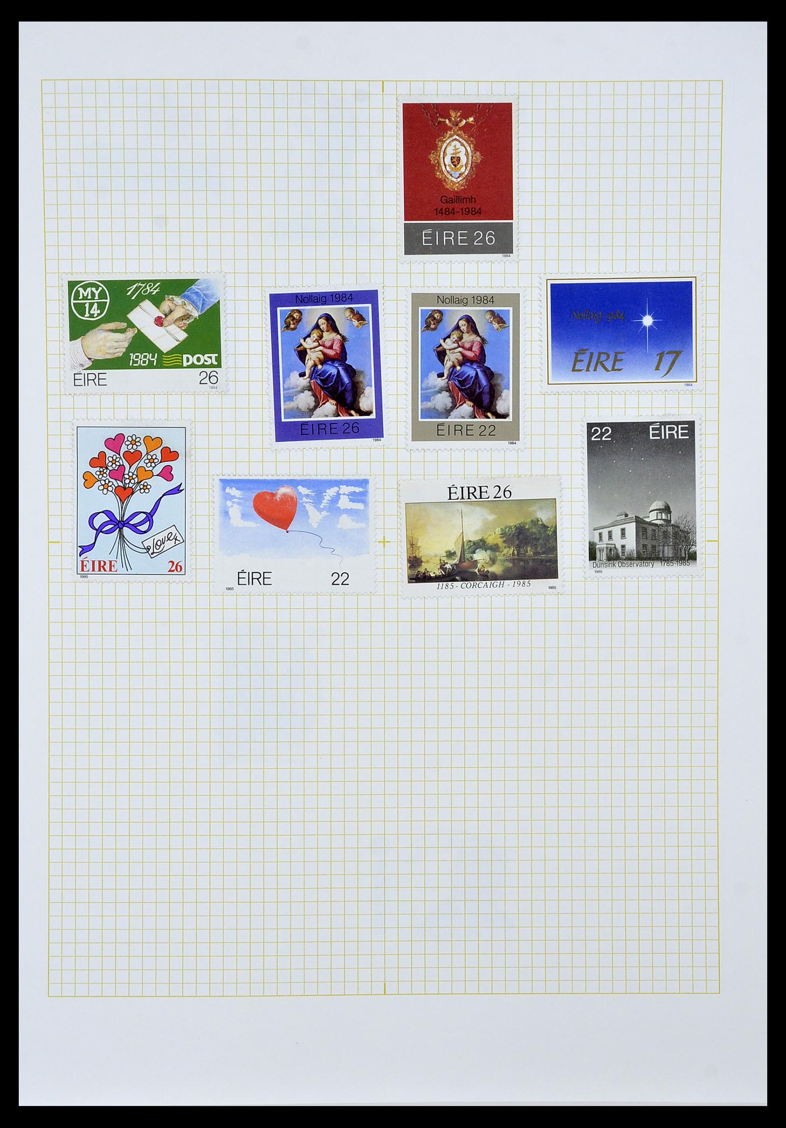 34353 058 - Postzegelverzameling 34353 Ierland 1922-2000.