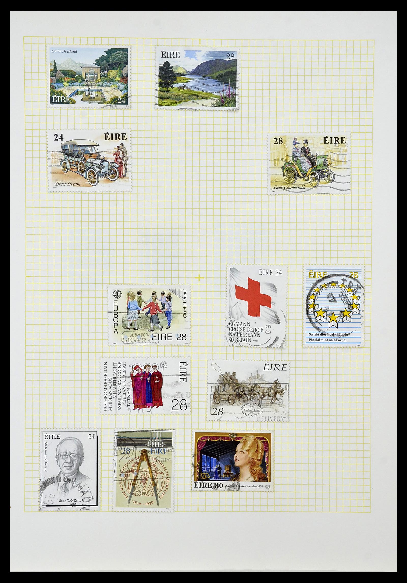 34353 070 - Stamp collection 34353 Ireland 1922-2000.