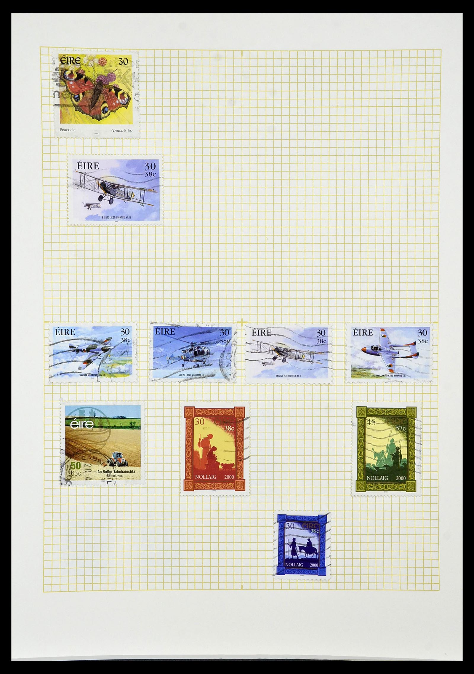 34353 107 - Stamp collection 34353 Ireland 1922-2000.