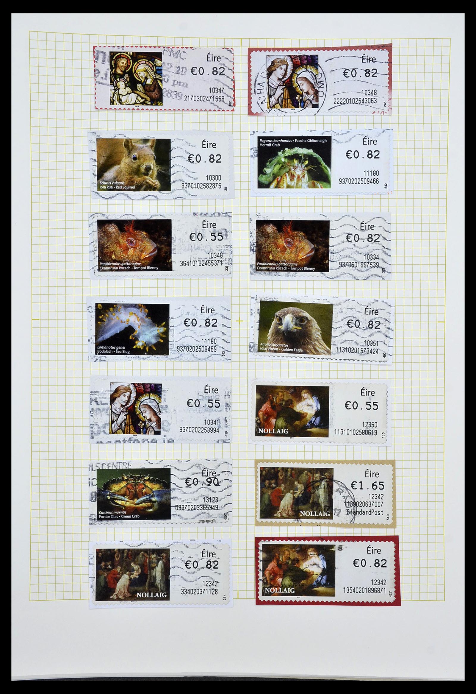 34353 129 - Stamp collection 34353 Ireland 1922-2000.