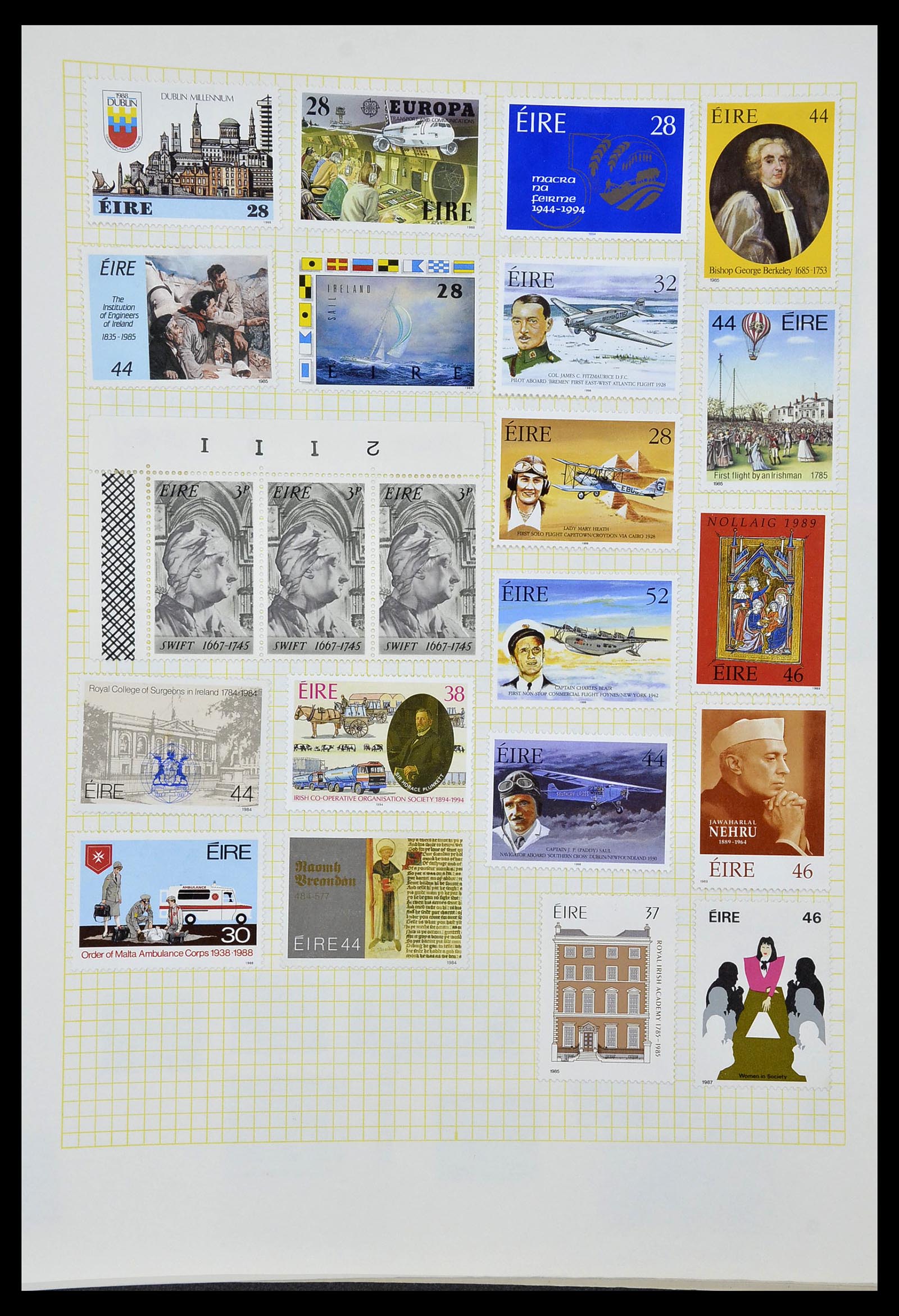 34353 137 - Stamp collection 34353 Ireland 1922-2000.