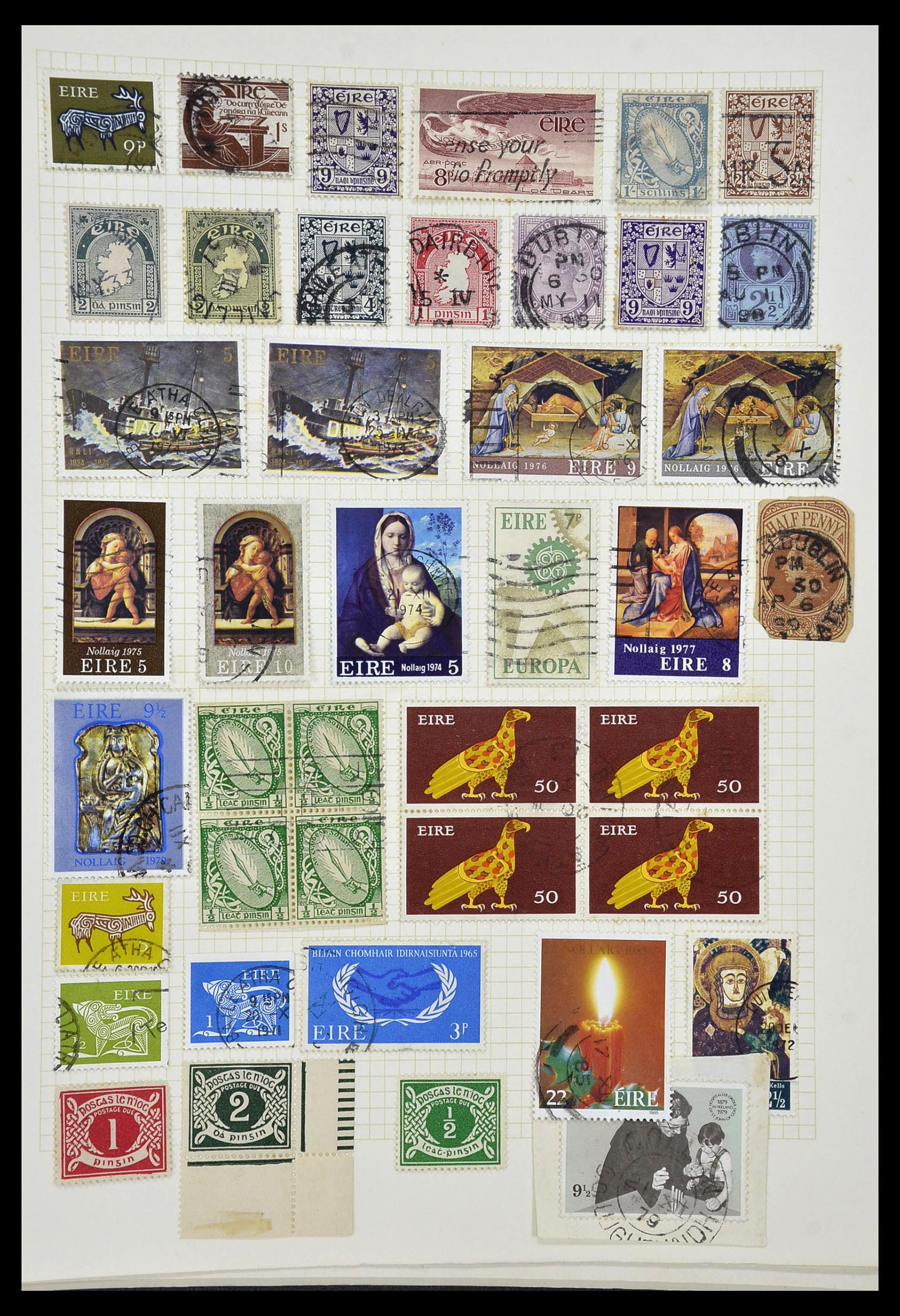 34353 138 - Stamp collection 34353 Ireland 1922-2000.