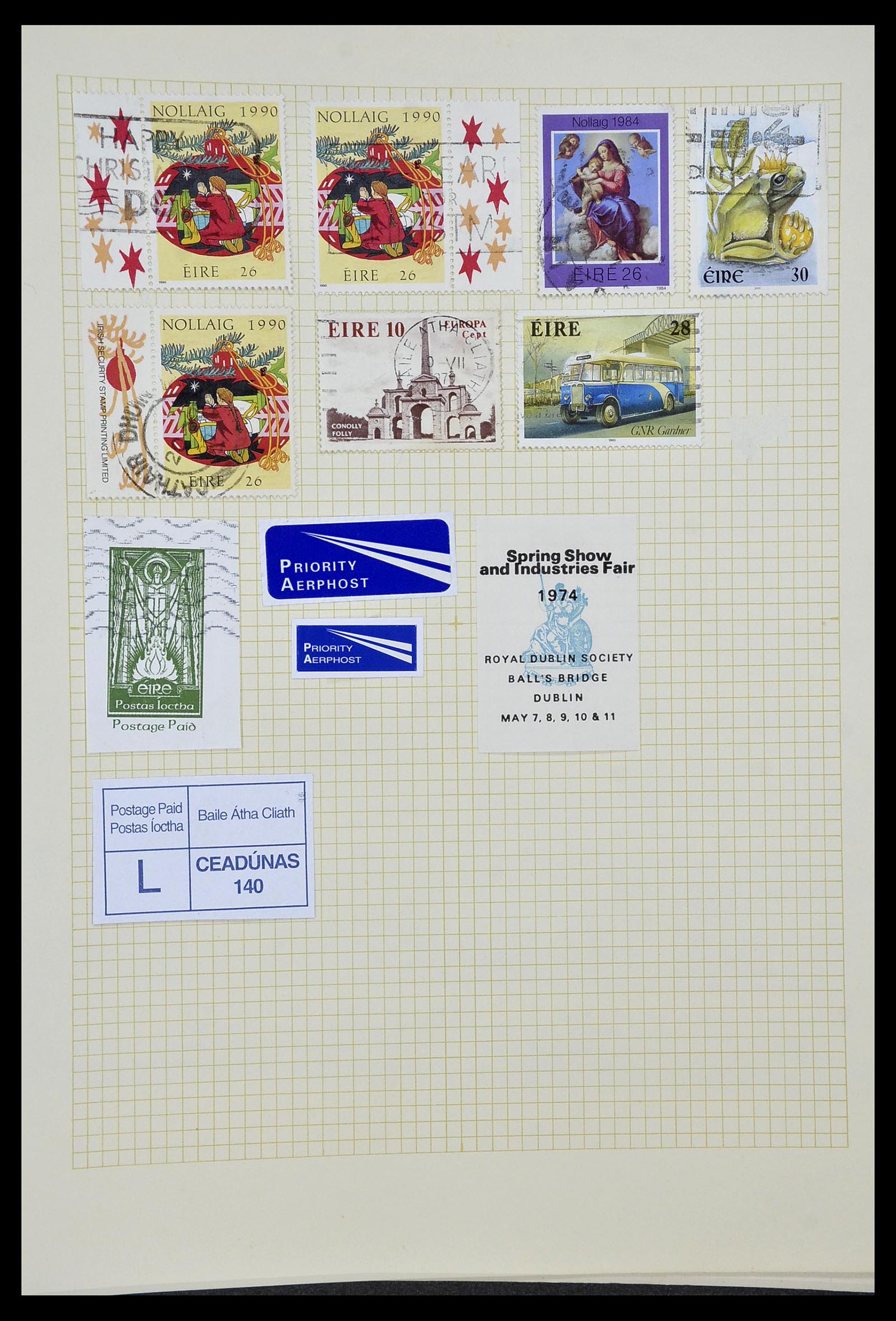34353 139 - Stamp collection 34353 Ireland 1922-2000.