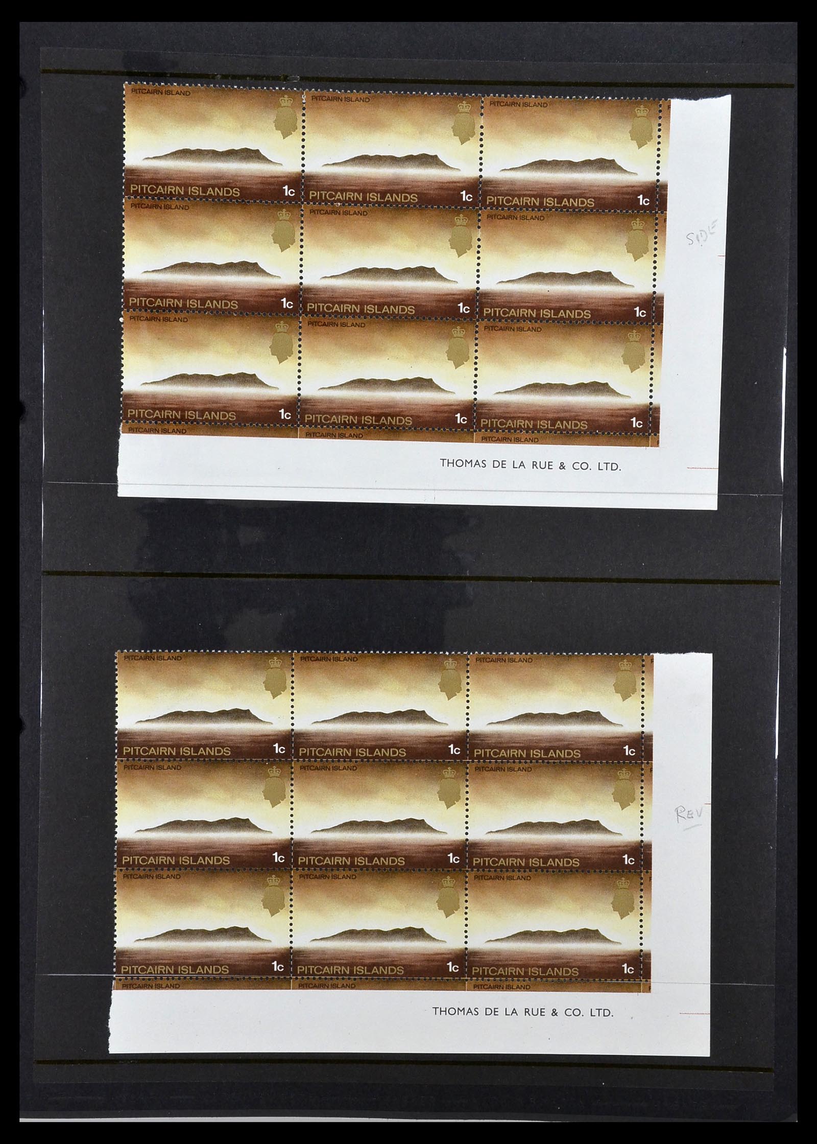 34355 008 - Postzegelverzameling 34355 Pitcairn 1940-1998.