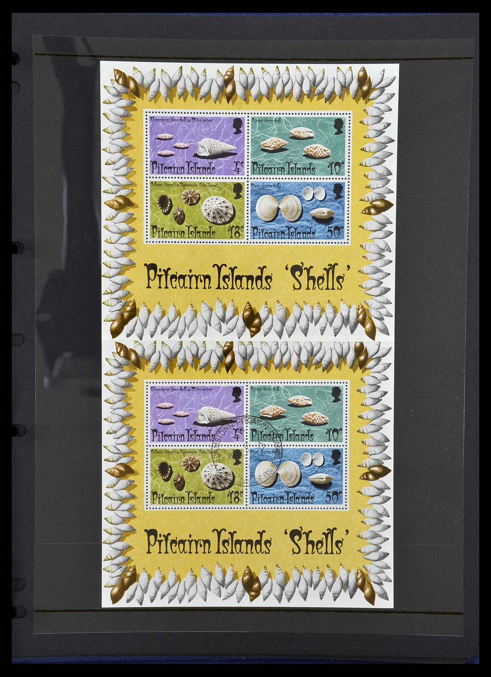34355 040 - Postzegelverzameling 34355 Pitcairn 1940-1998.