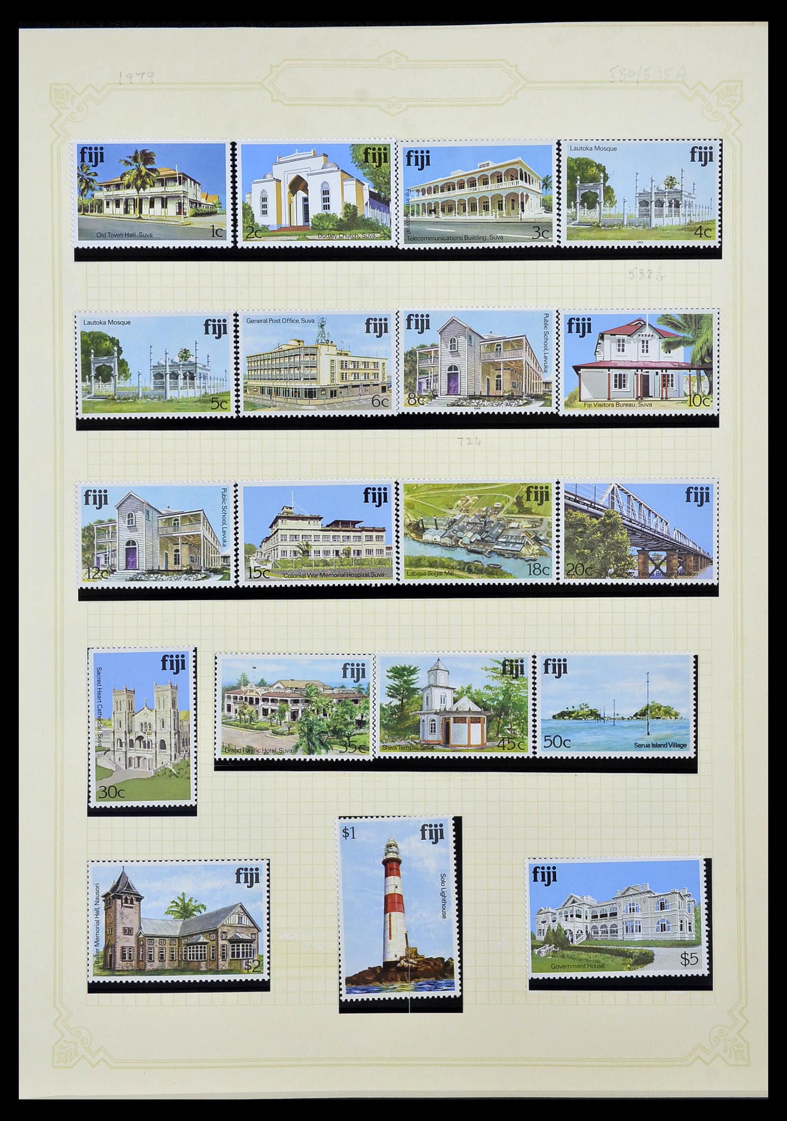 34358 045 - Stamp collection 34358 British colonies in the Pacific 1908-1980.