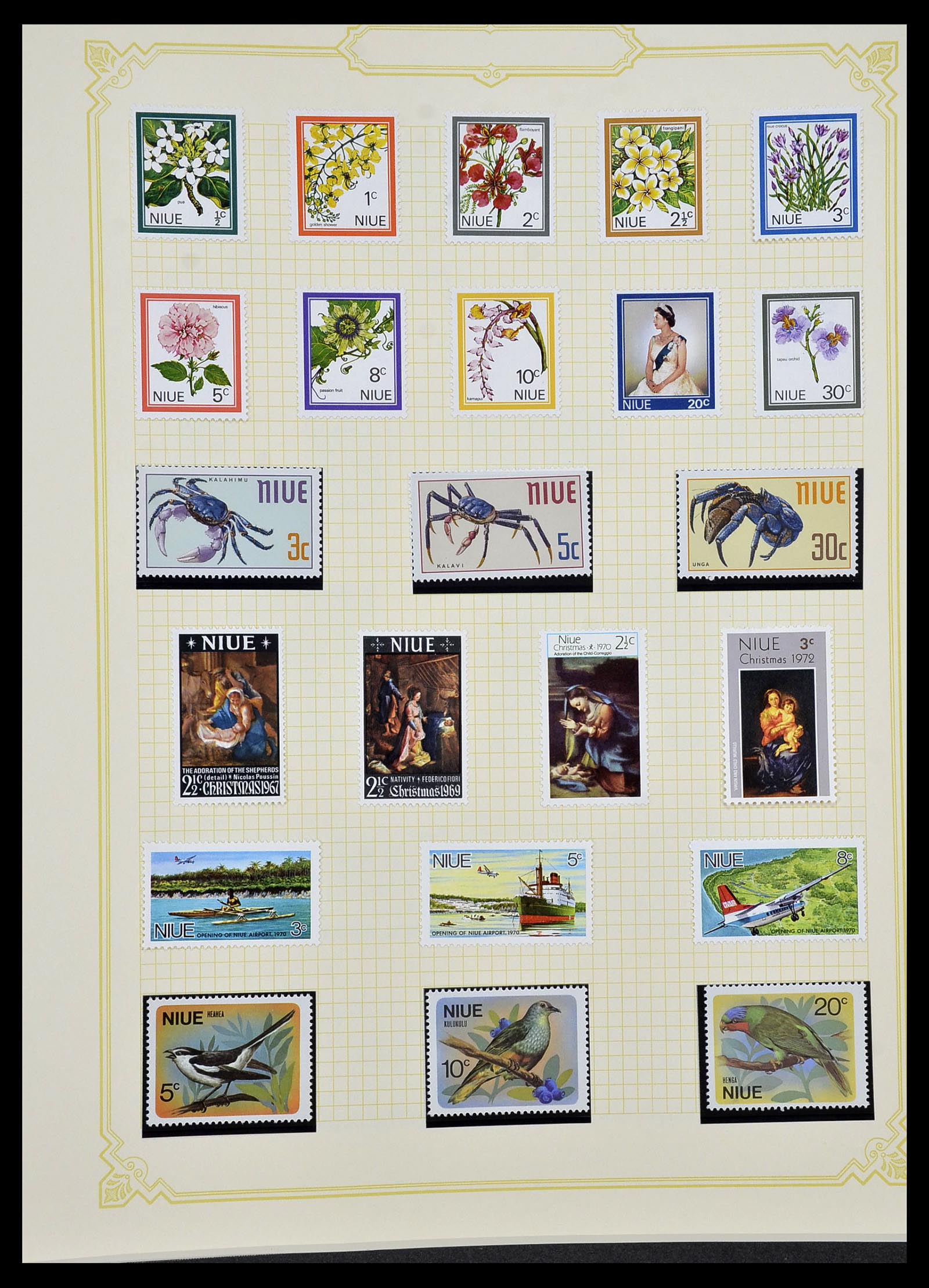 34358 102 - Stamp collection 34358 British colonies in the Pacific 1908-1980.